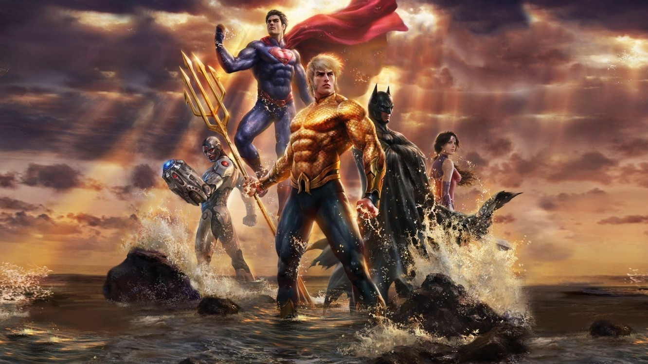 Justice League: Throne of Atlantis scene photo
