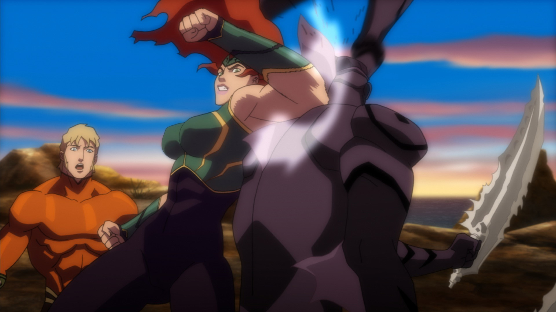 Justice League: Throne of Atlantis scene photo