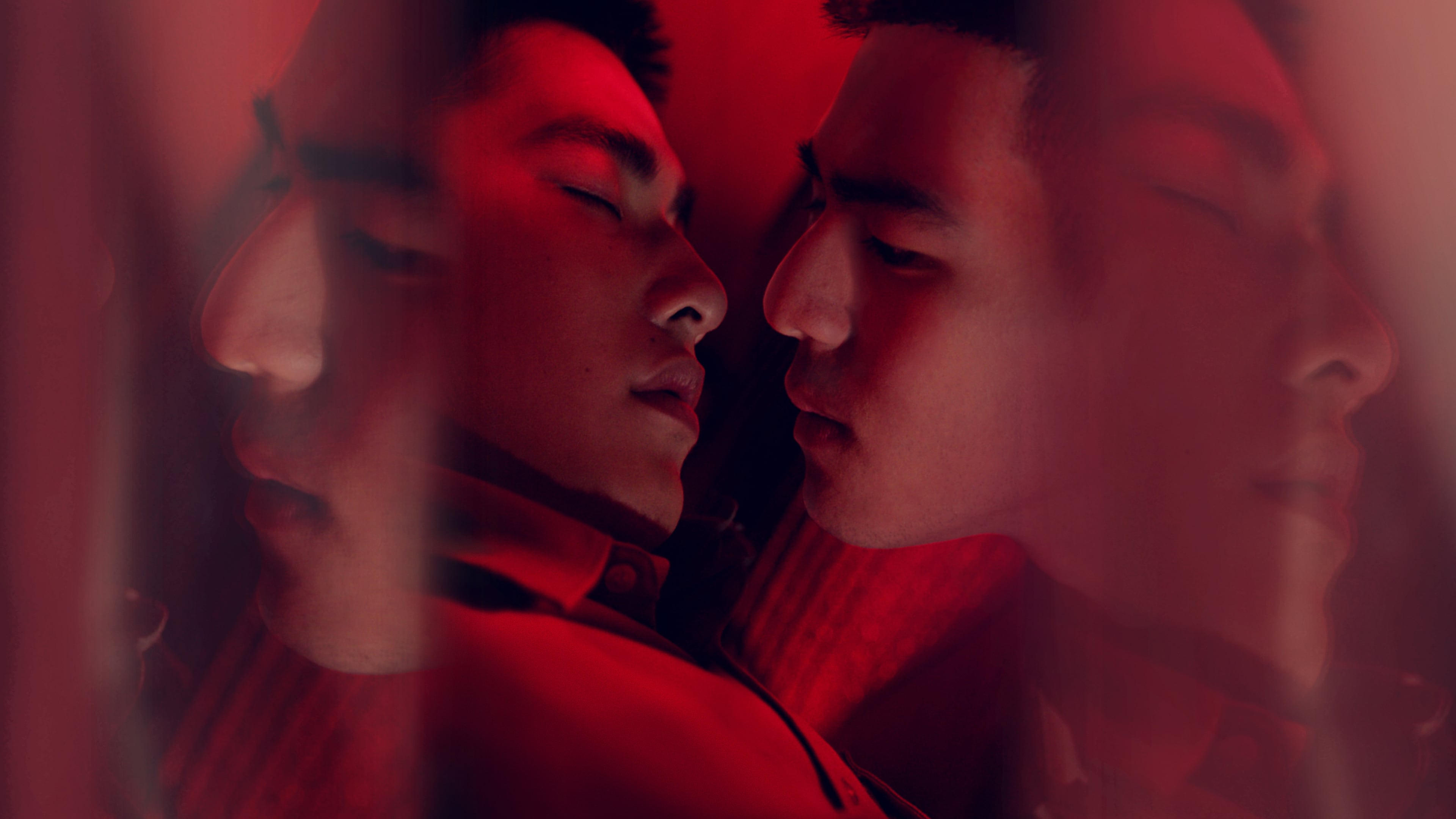 Ke zai ni xin di de ming zi scene photo
