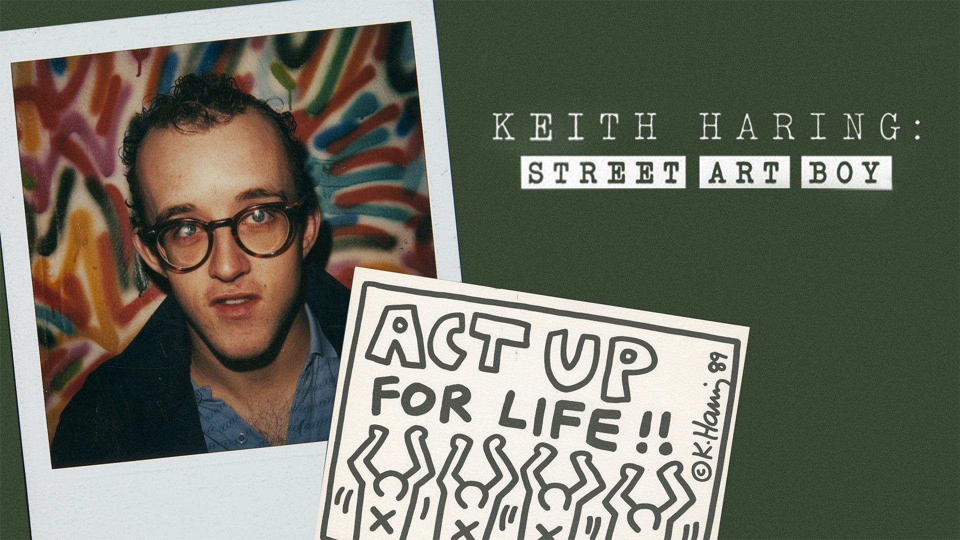 Keith Haring: Street Art Boy scene photo