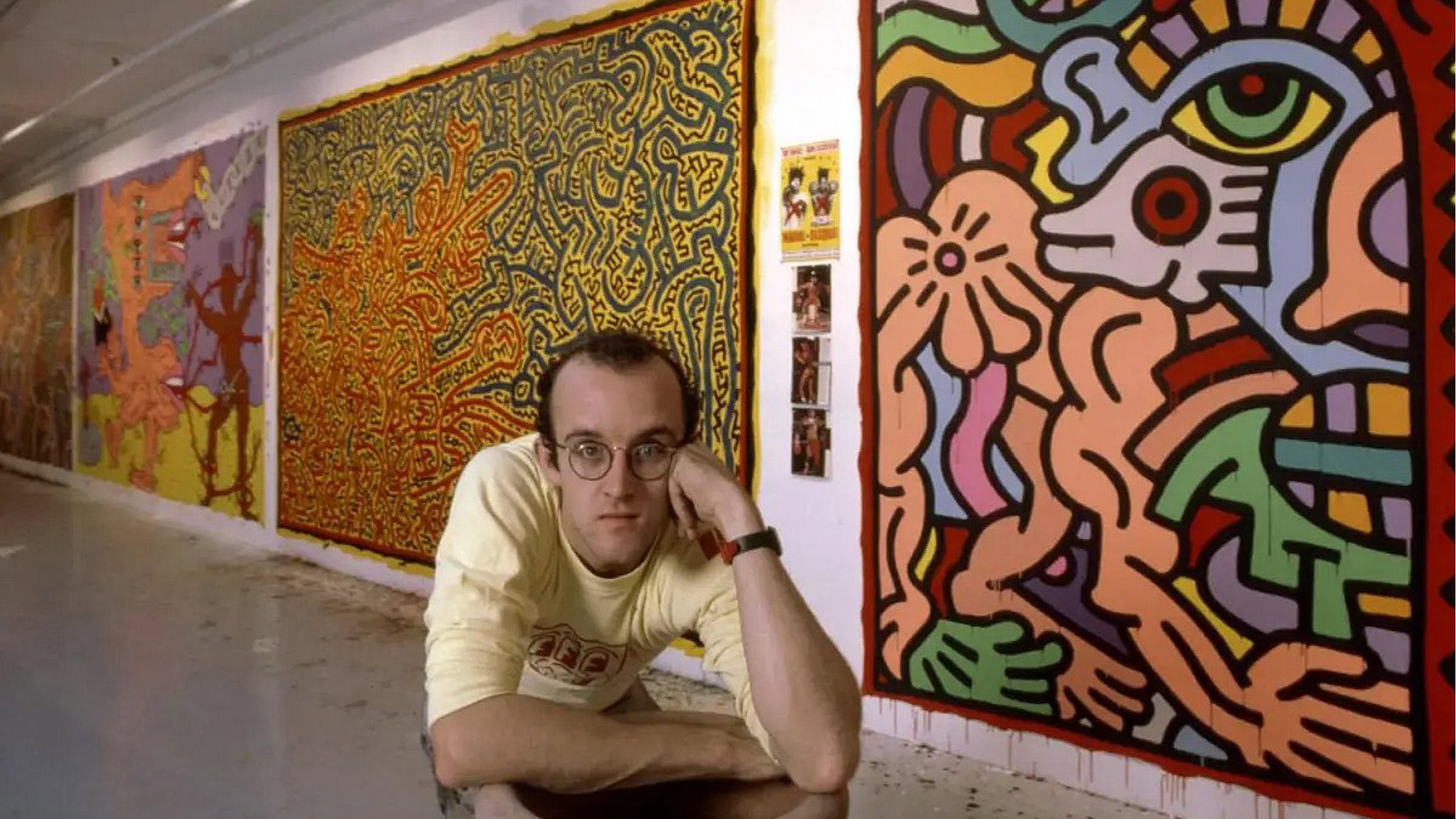 Keith Haring: Street Art Boy scene photo