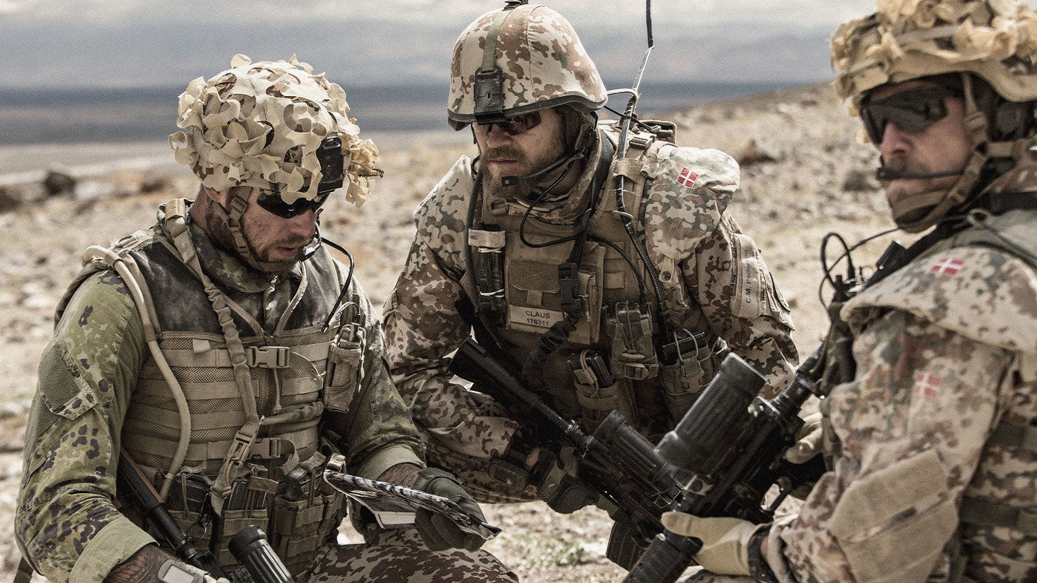 Krigen scene photo