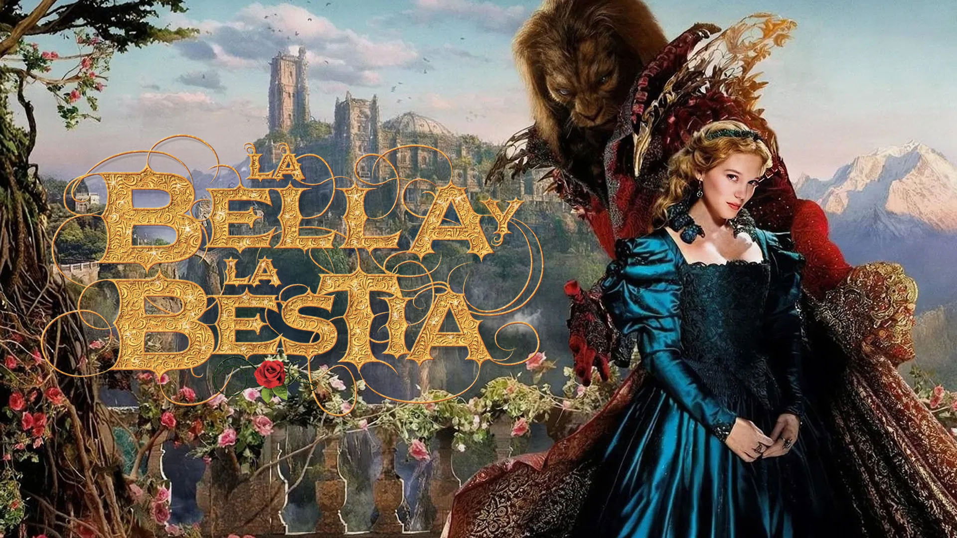 La belle et la bête scene photo