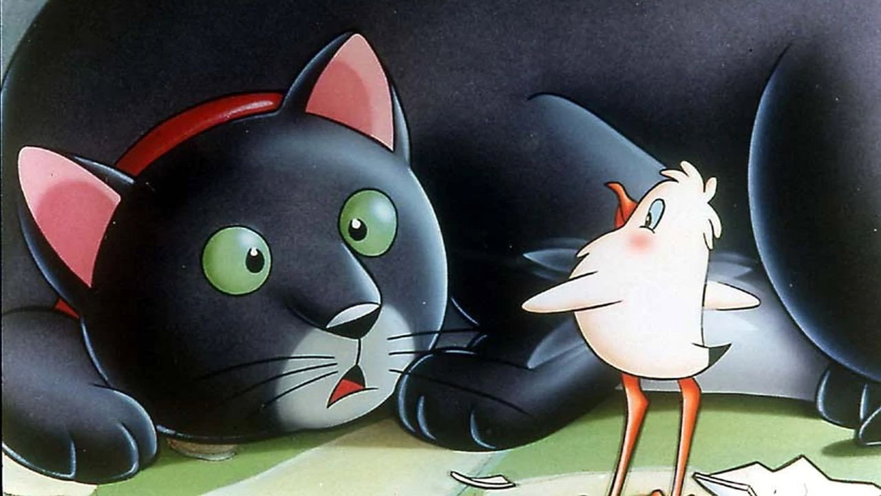 La gabbianella e il gatto scene photo