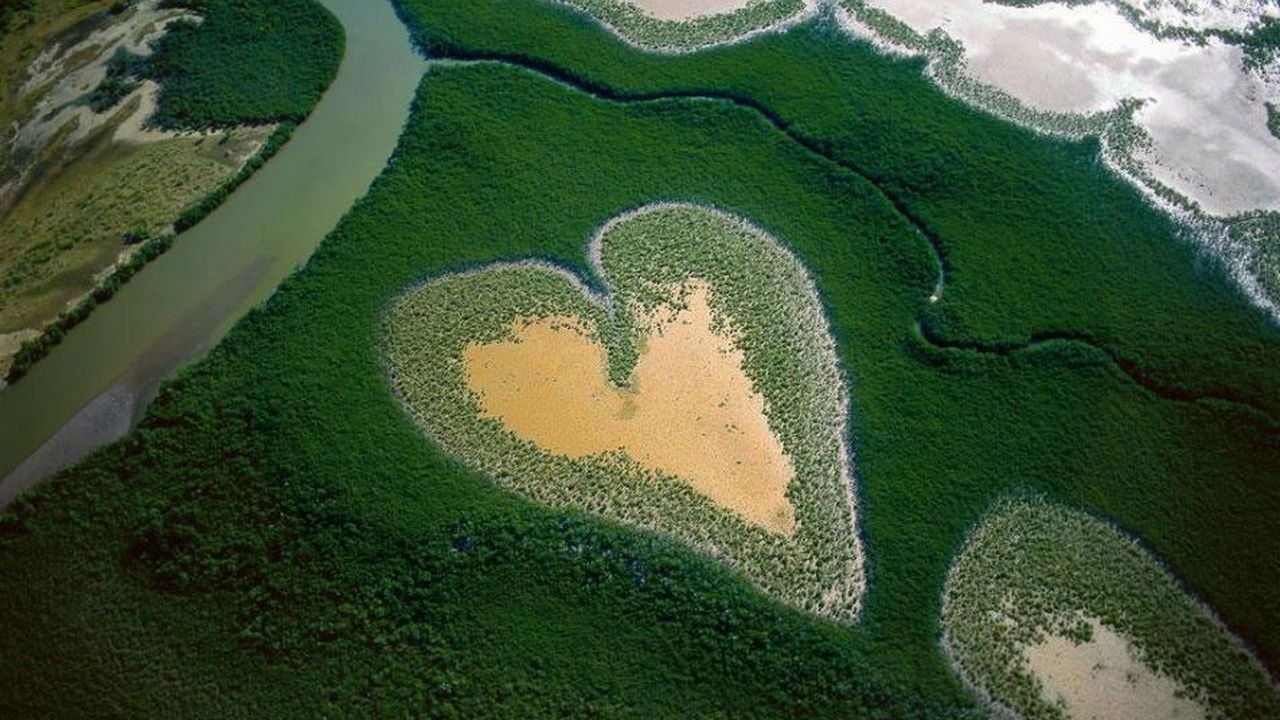 La Terre vue du ciel scene photo