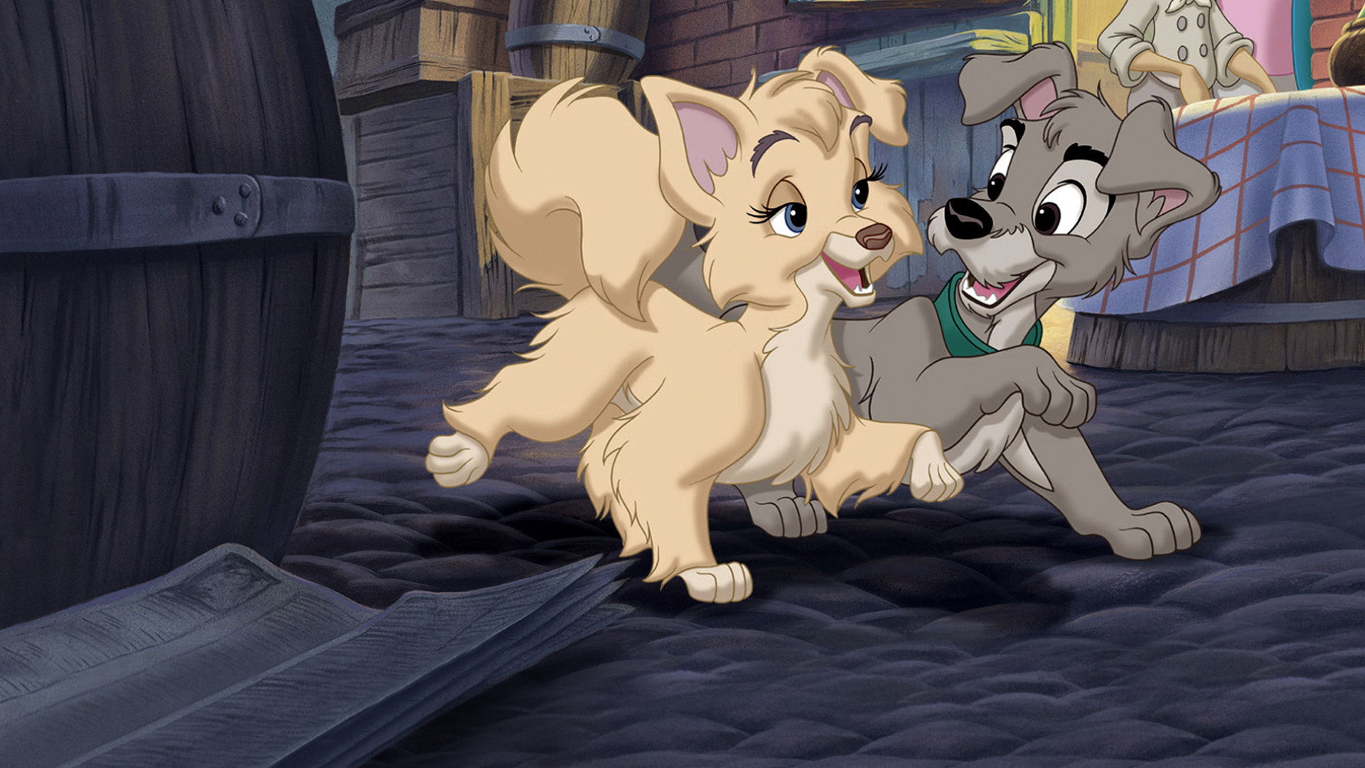 Lady and the Tramp II: Scamp's Adventure scene photo
