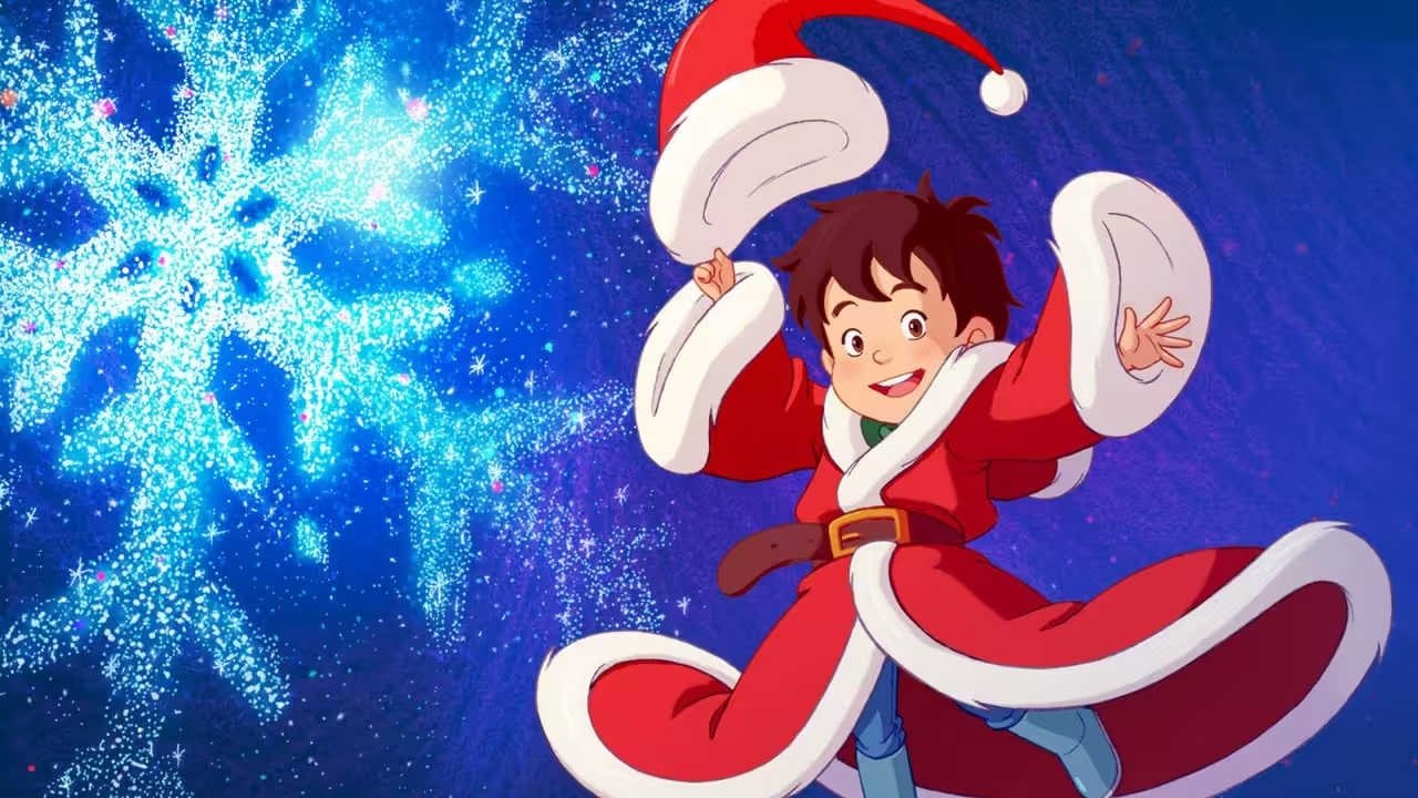 L'apprenti Père Noël et le flocon magique scene photo