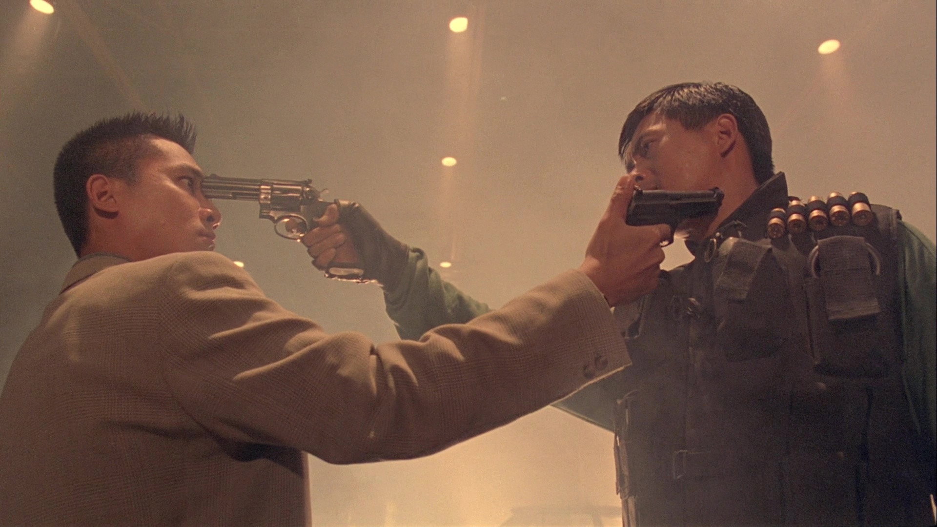 Lat sau san taam scene photo