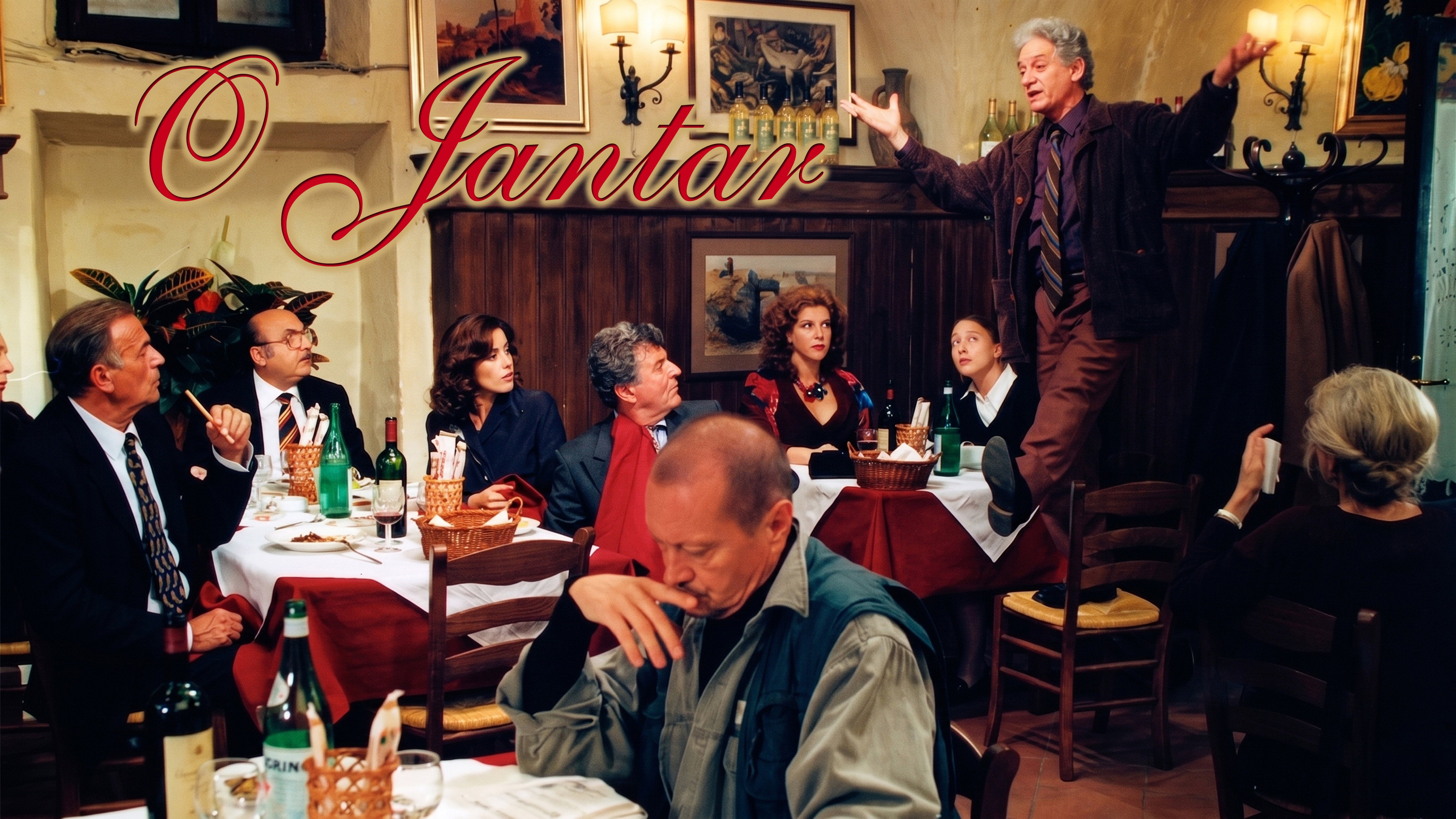 Le dîner de cons scene photo