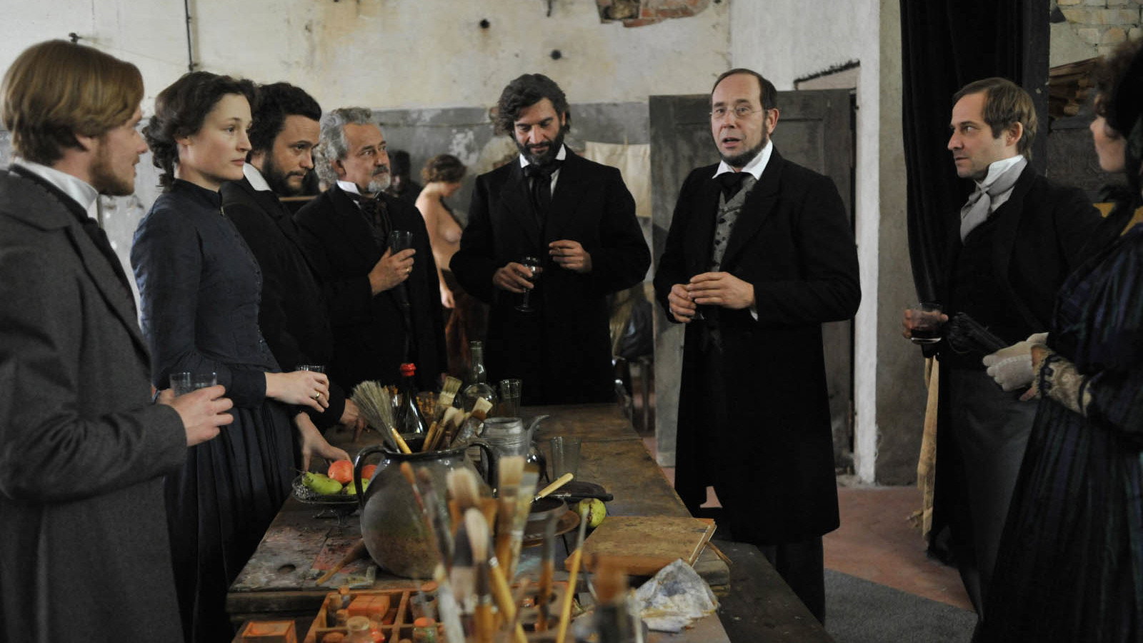 Le jeune Karl Marx scene photo