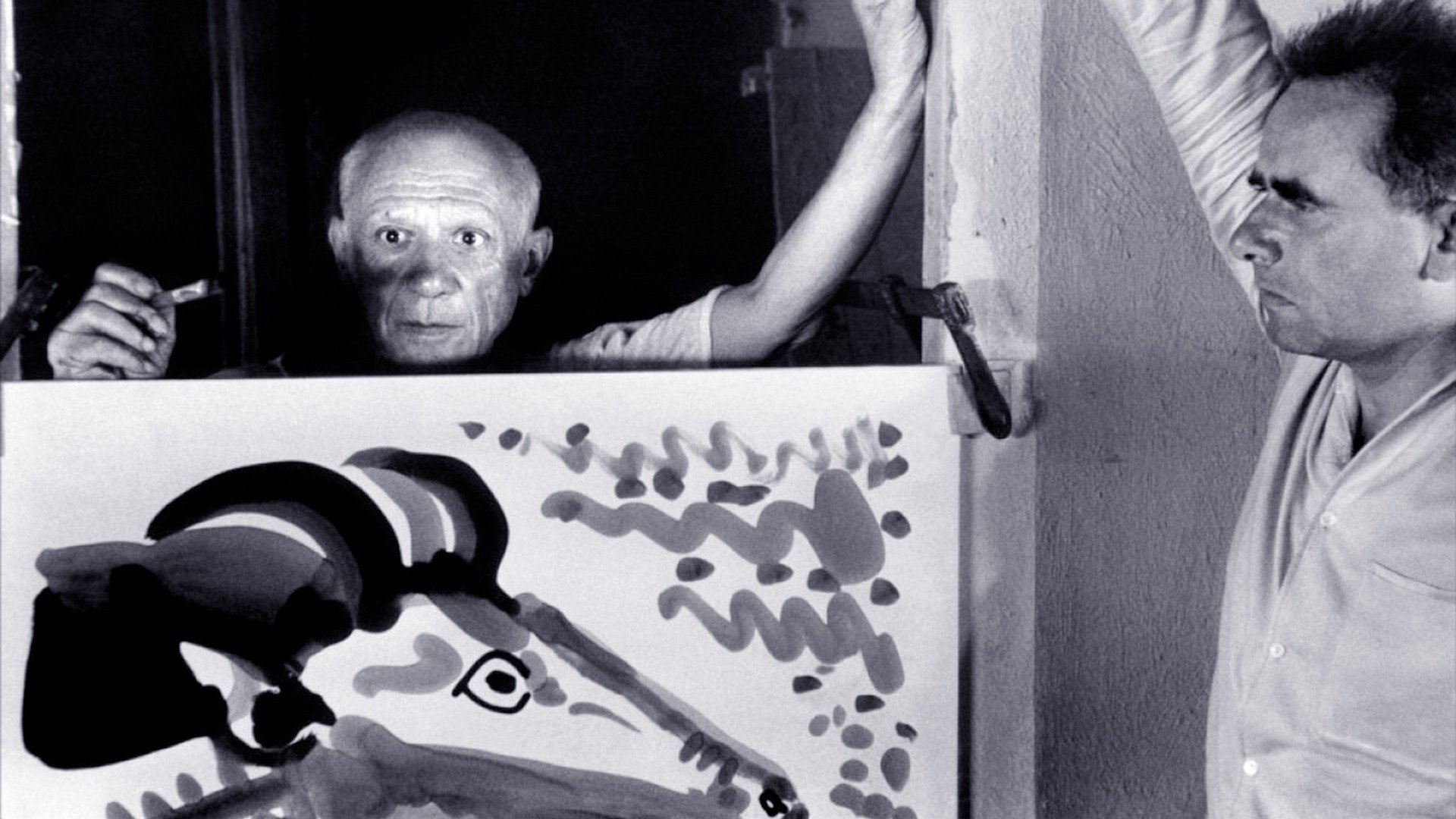 Le mystère Picasso scene photo