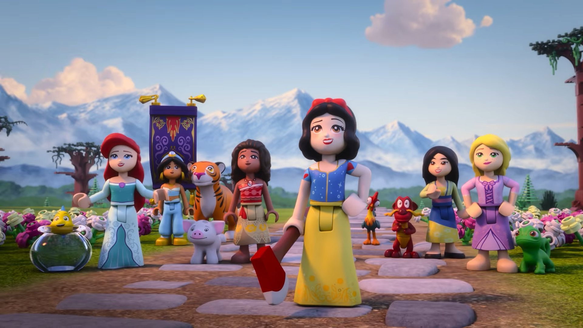 LEGO Disney Princess: Magical Mayhem scene photo