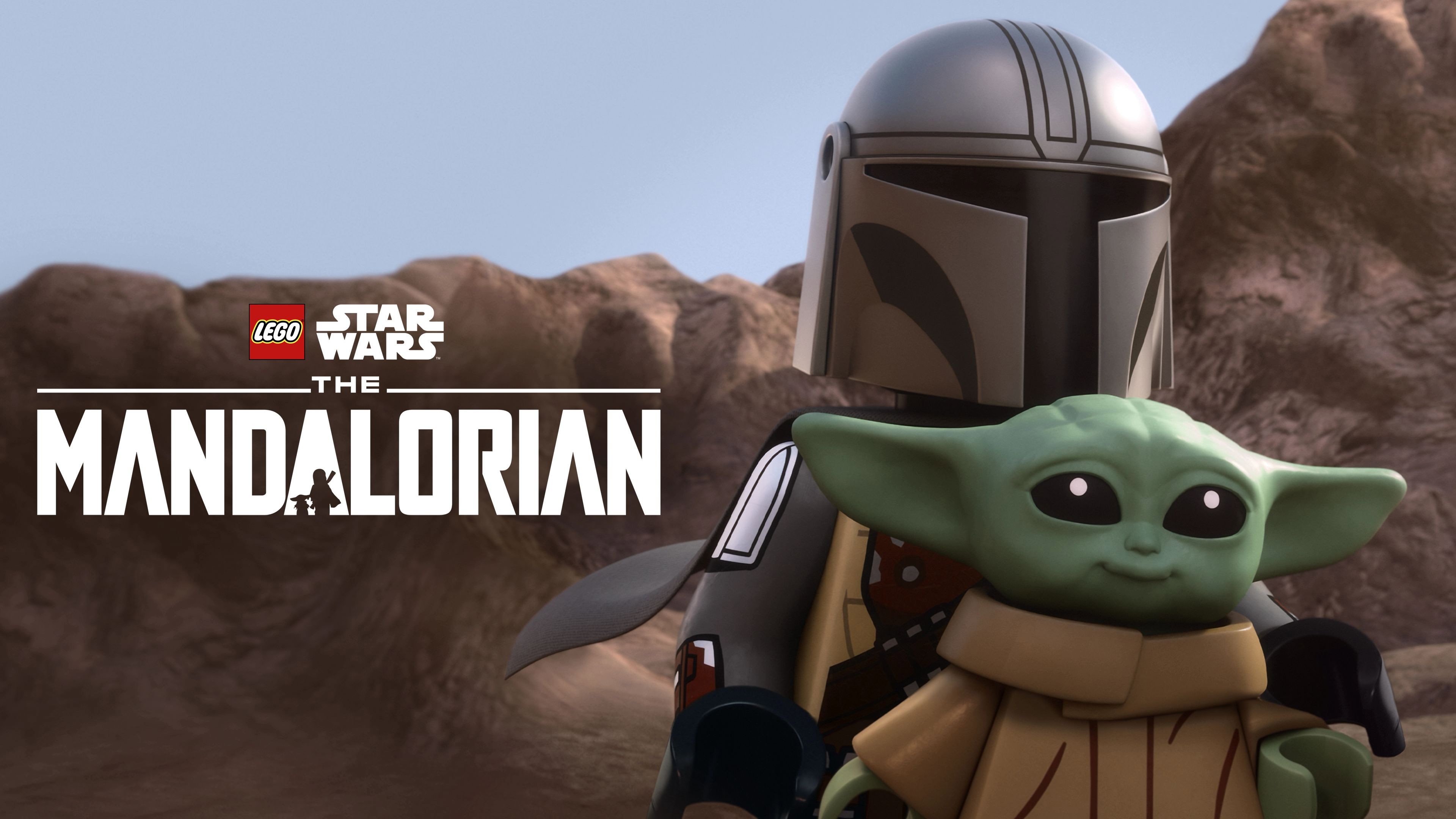 Lego Star Wars: The Mandalorian scene photo