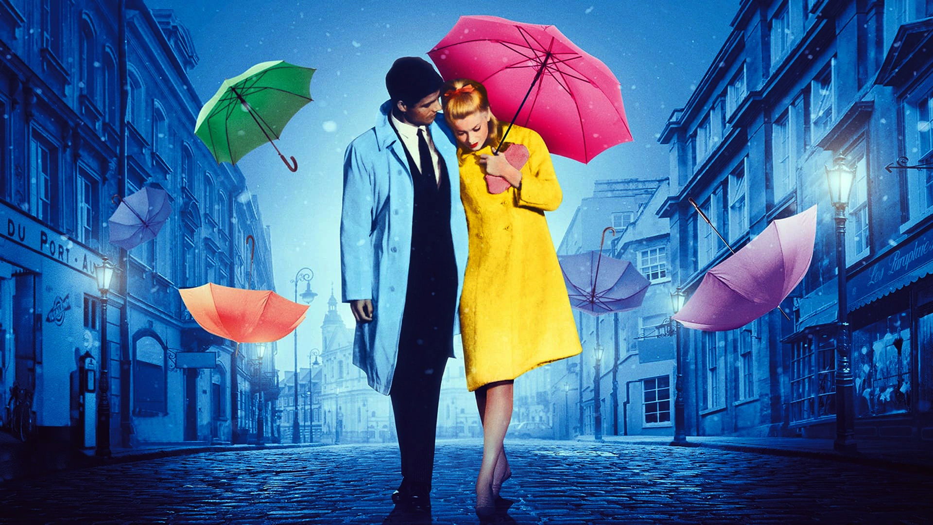 Les parapluies de Cherbourg scene photo