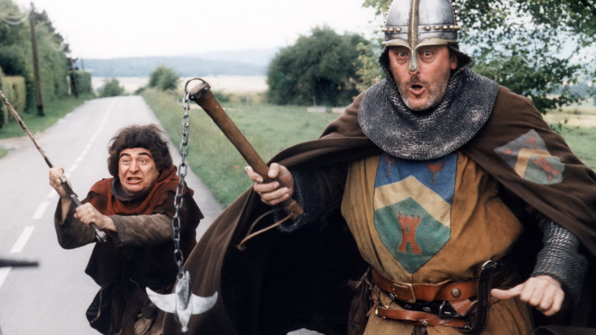 Les visiteurs scene photo