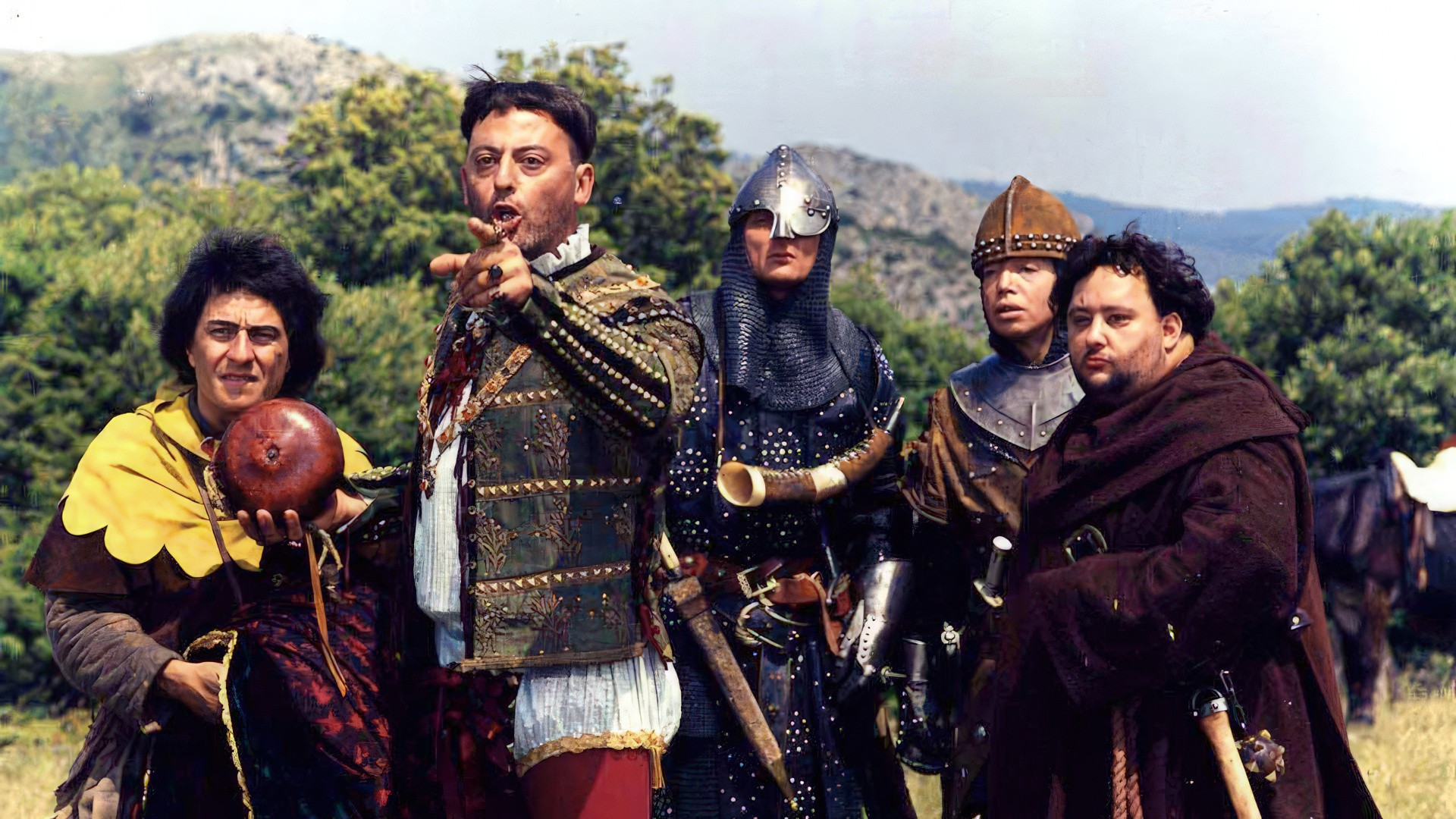 Les visiteurs scene photo