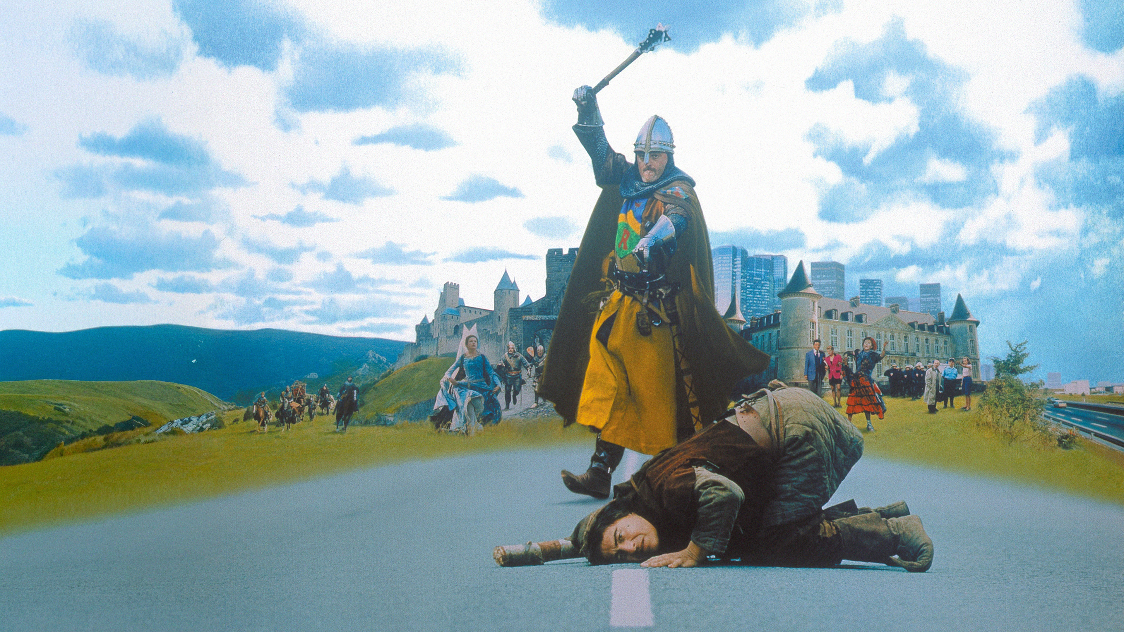Les visiteurs scene photo