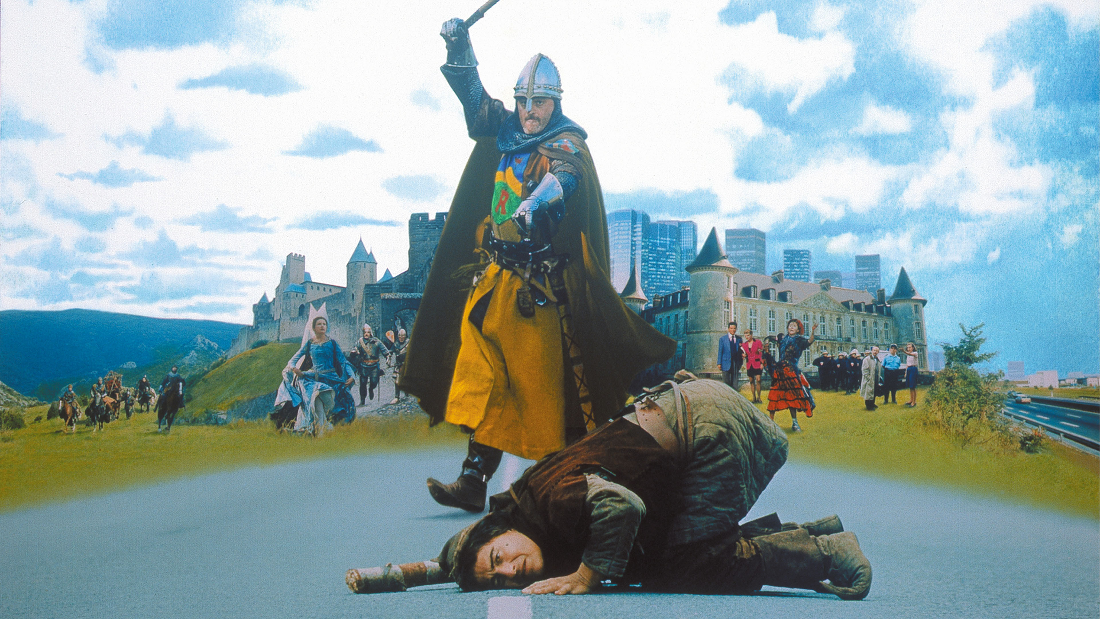 Les visiteurs scene photo