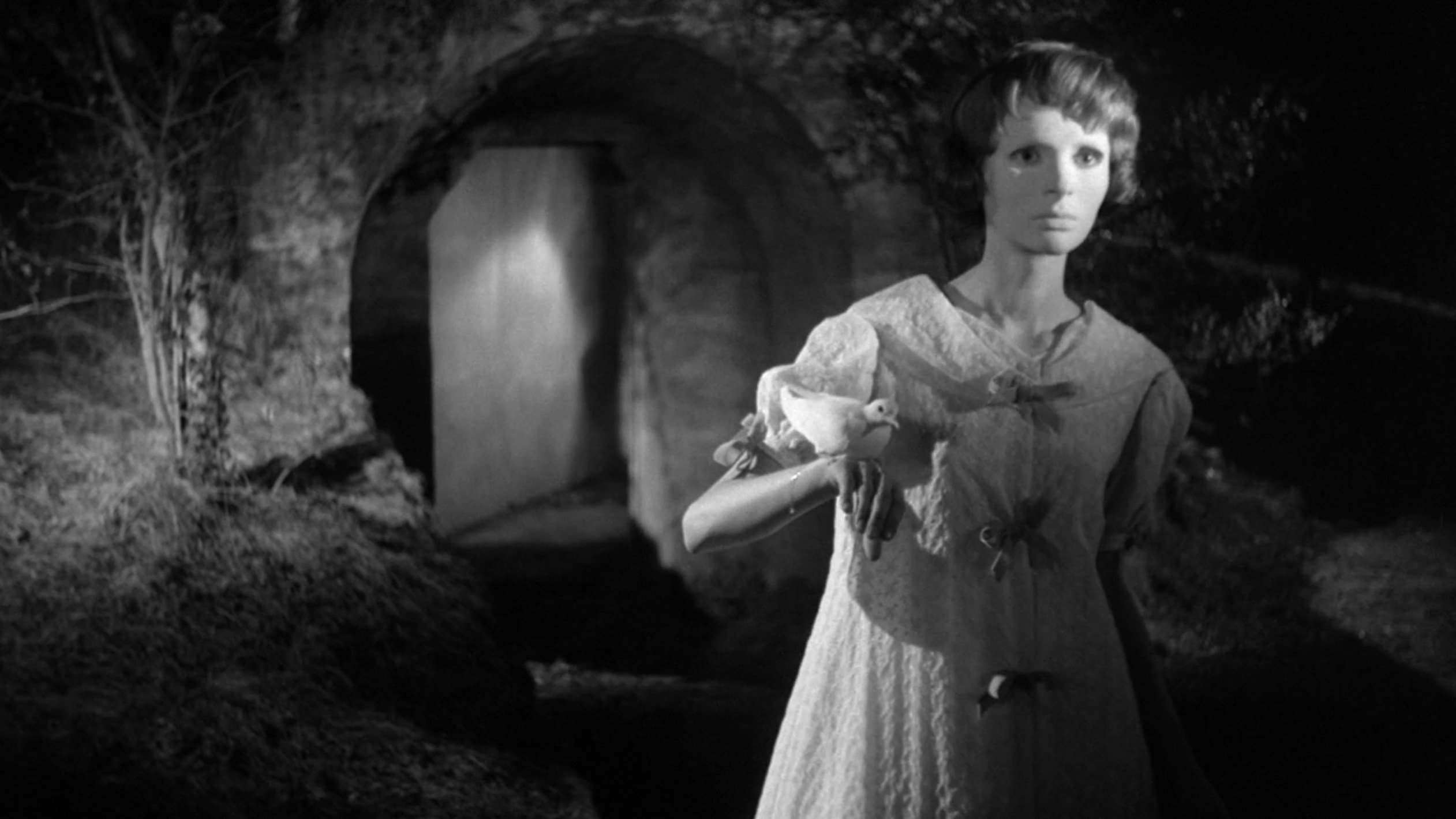 Les yeux sans visage scene photo