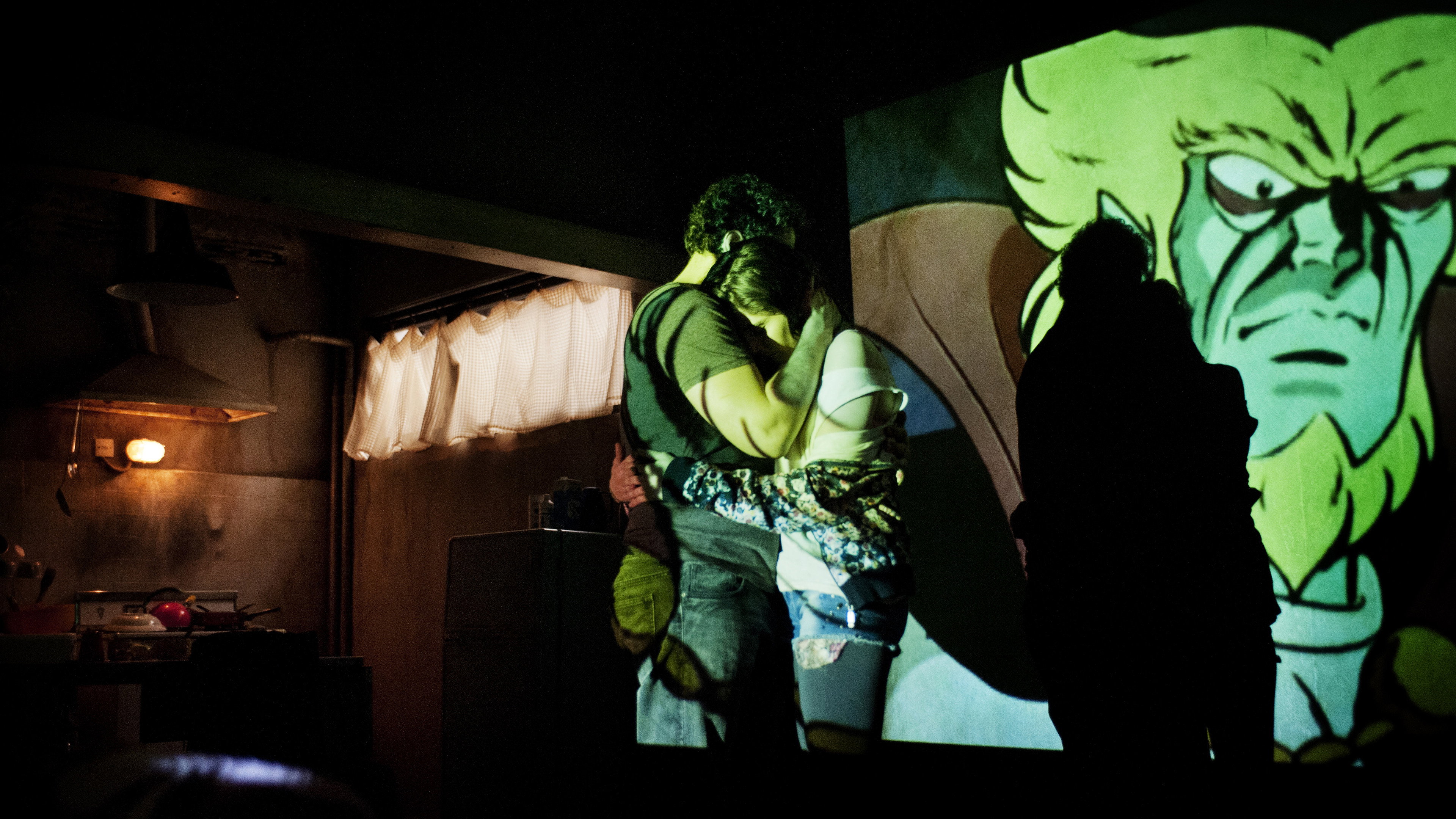 Lo chiamavano Jeeg Robot scene photo
