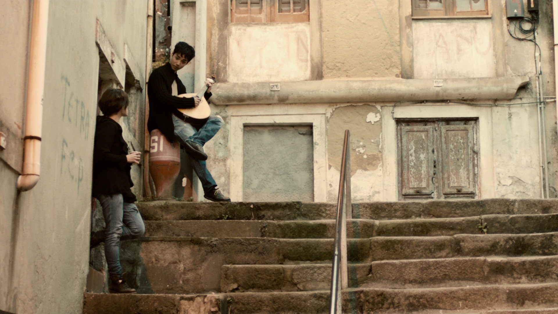 Lovers on Borders scene photo