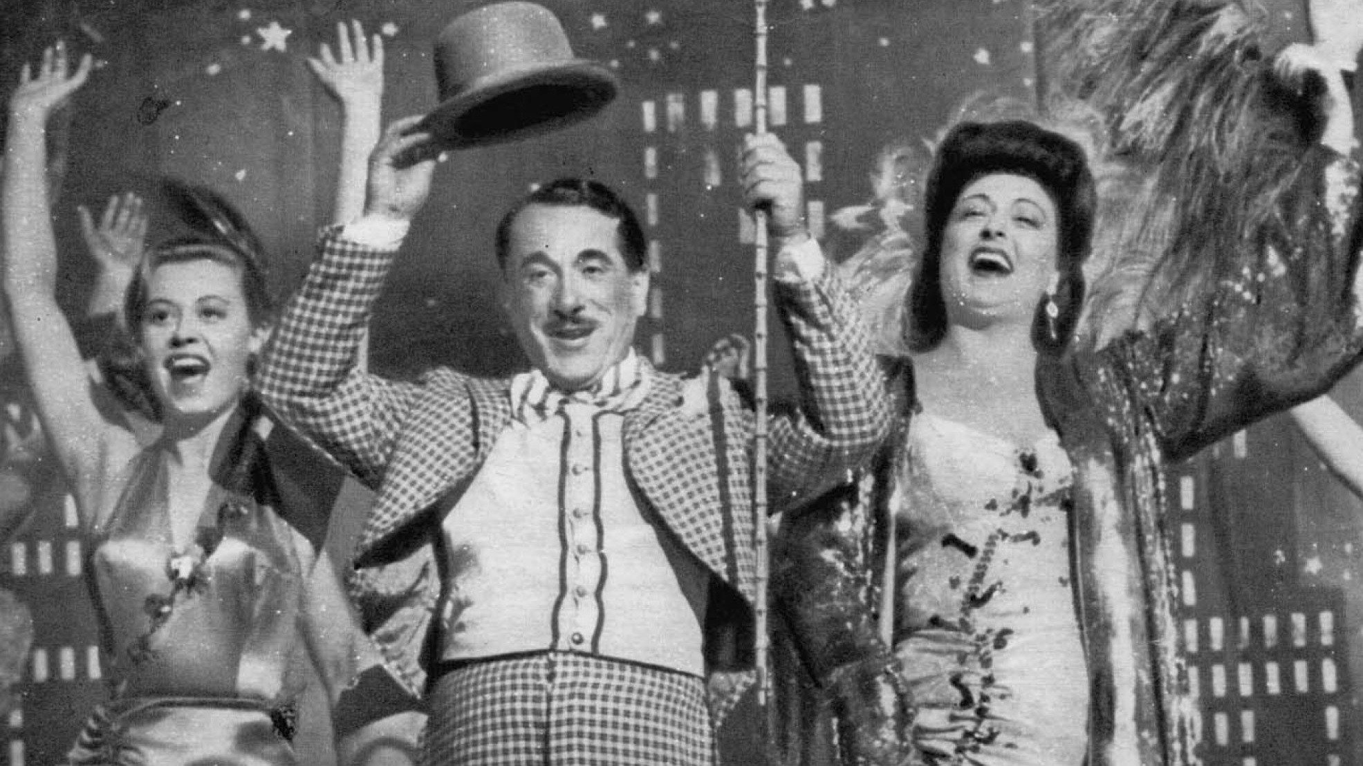 Luci del varietà scene photo