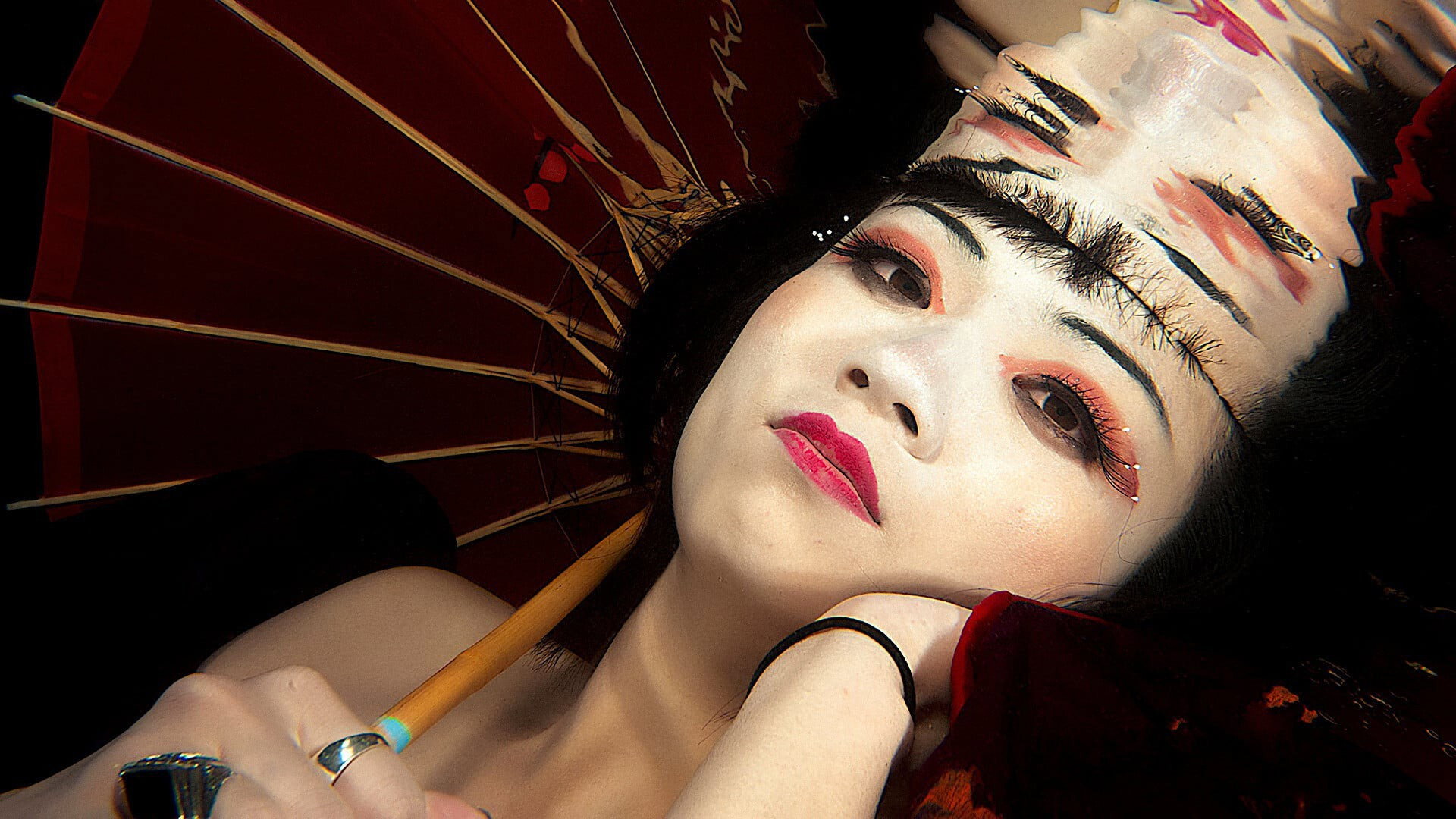 M. Butterfly scene photo