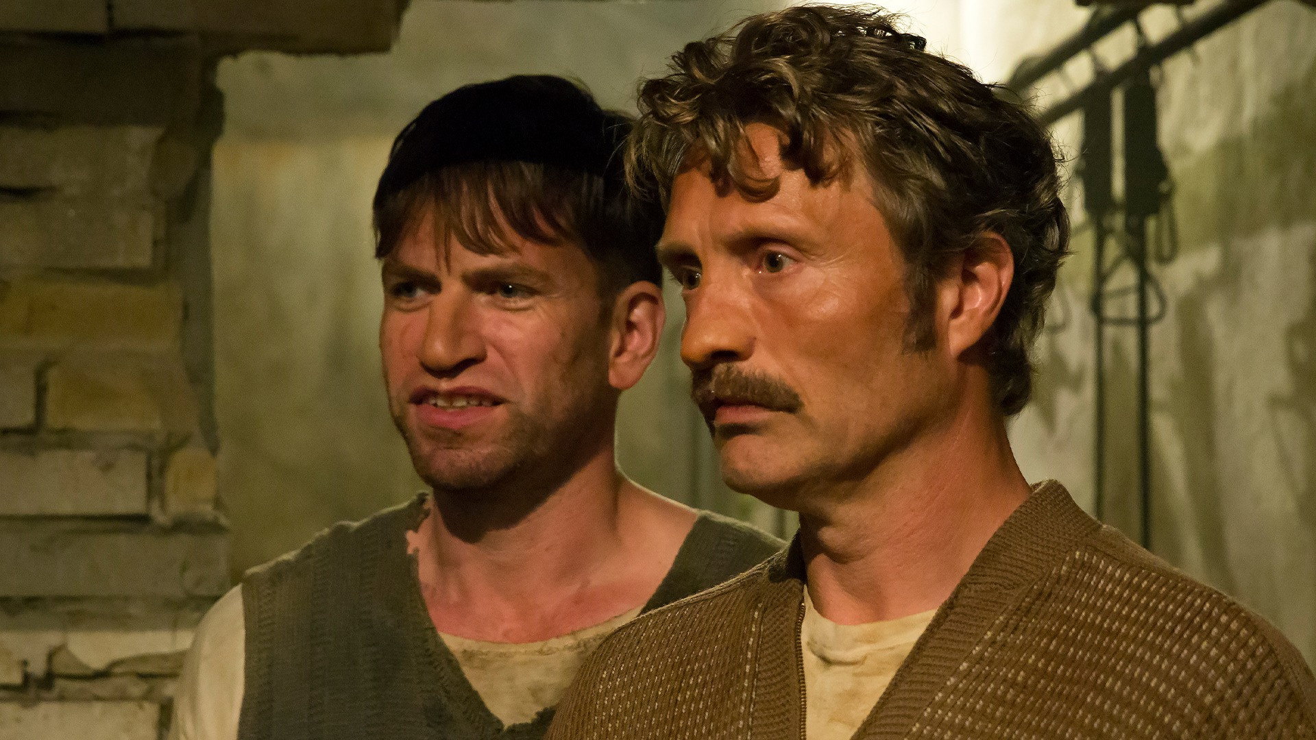 Mænd & høns scene photo