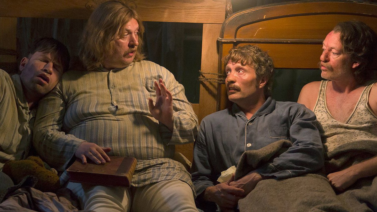 Mænd & høns scene photo