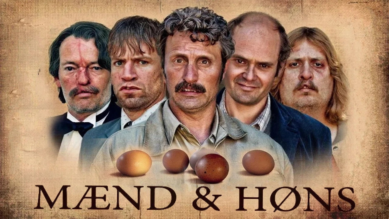 Mænd & høns scene photo