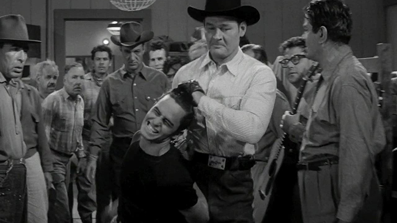 Man in the Shadow scene photo