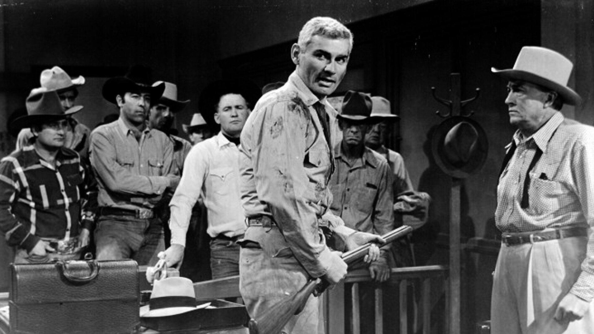 Man in the Shadow scene photo
