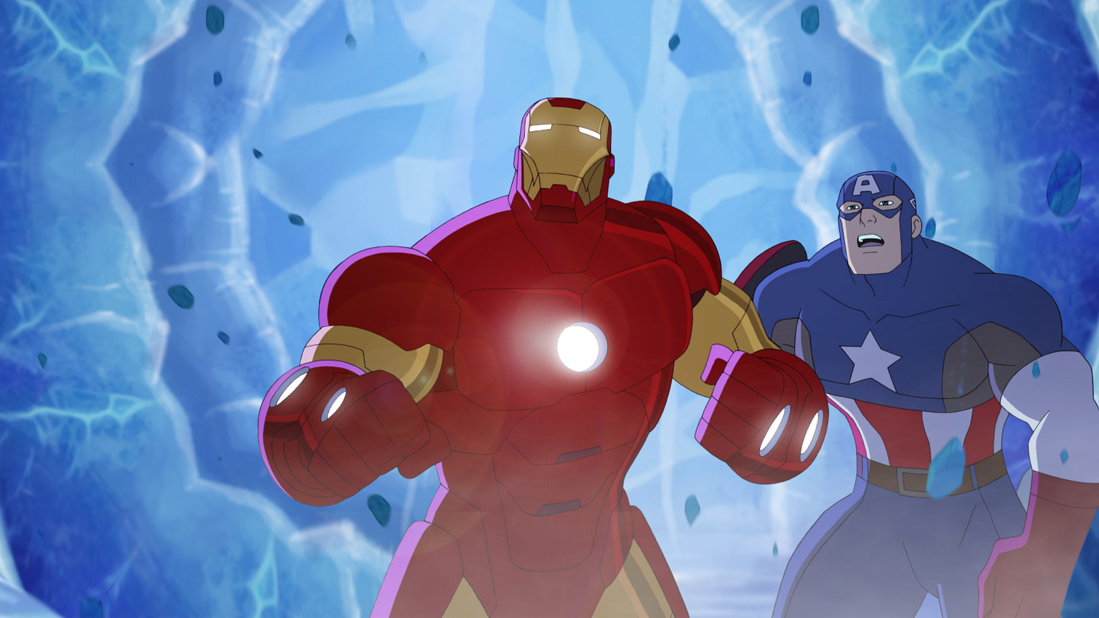 Marvel Super Hero Adventures: Frost Fight! scene photo