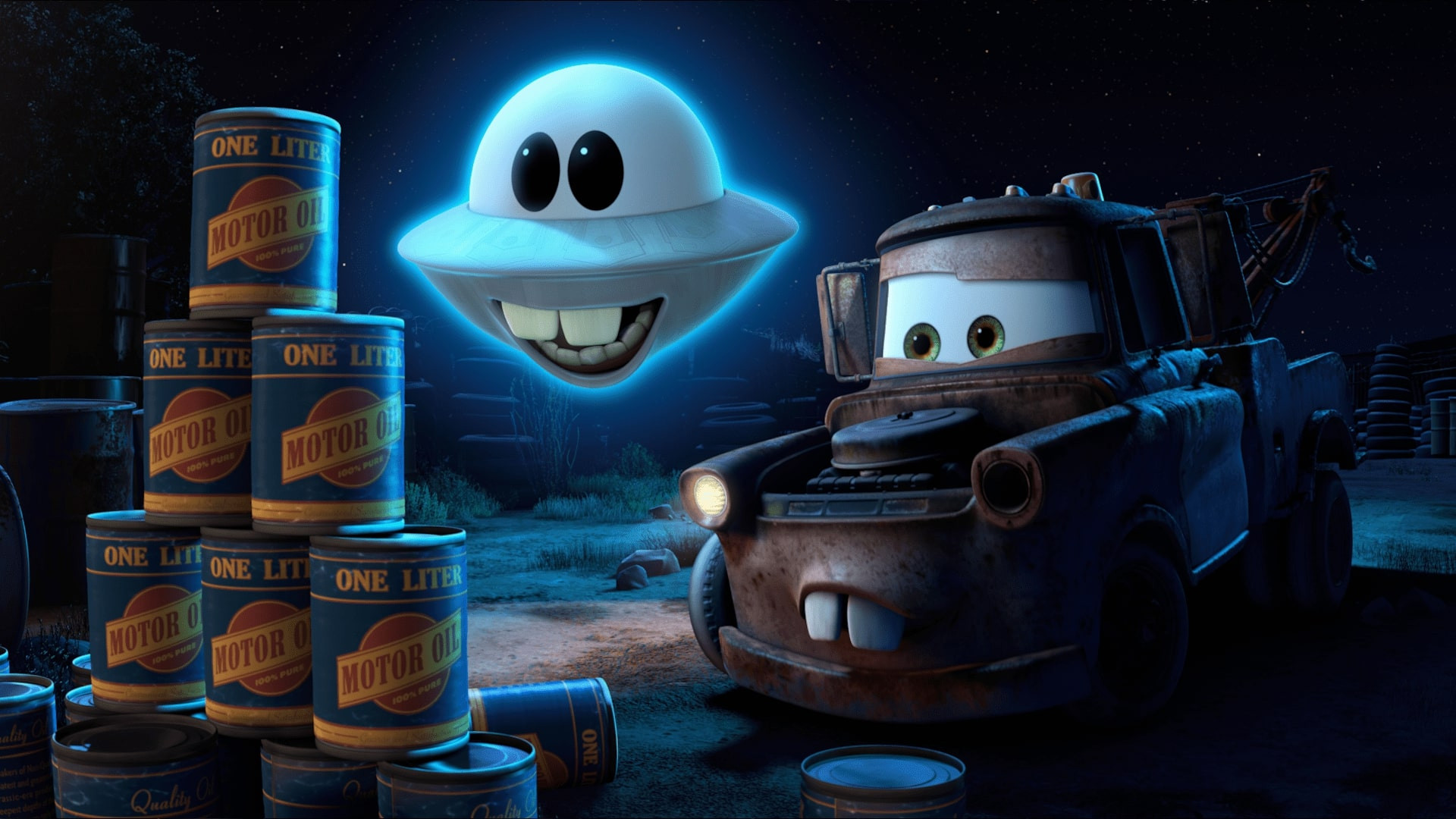 Mater's Tall Tales scene photo