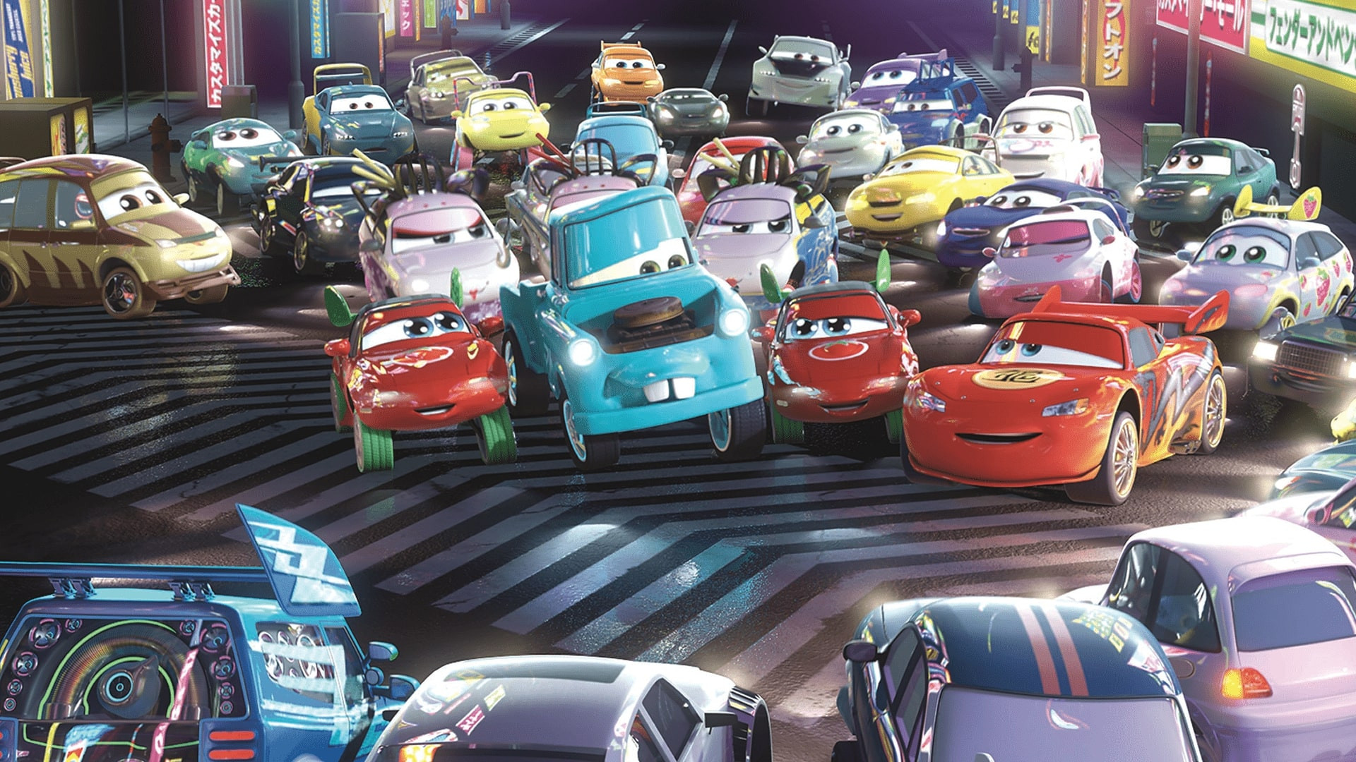 Mater's Tall Tales scene photo