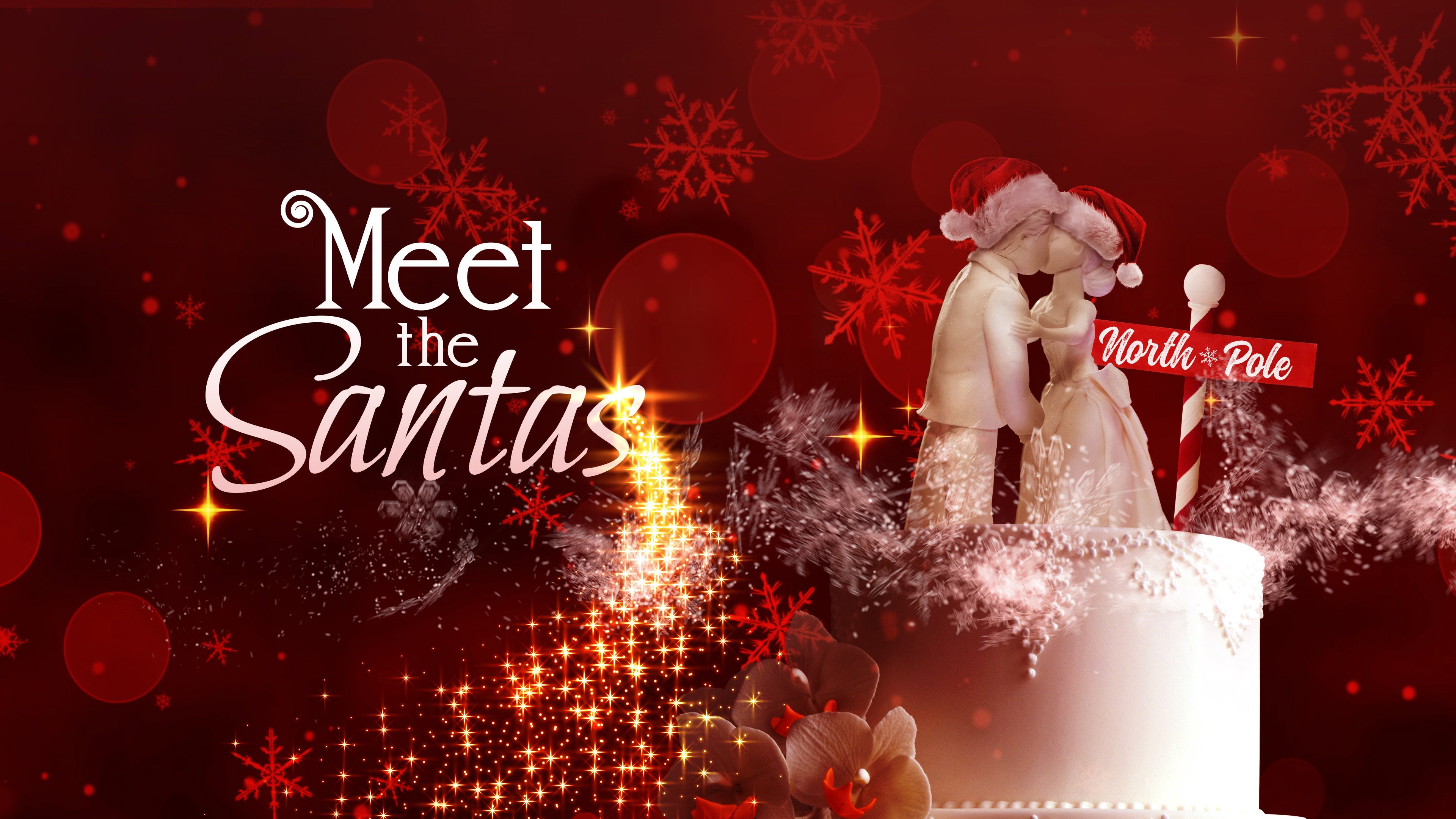 Meet the Santas scene photo