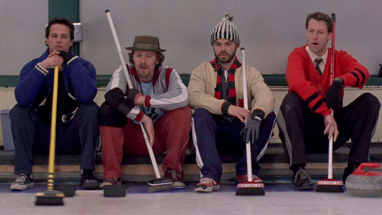 Men with Brooms scene photo