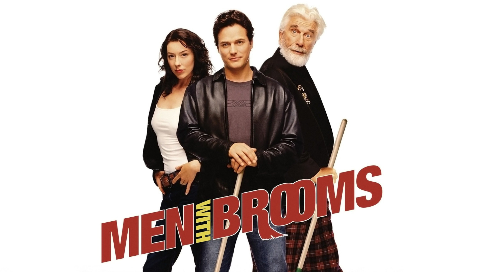 Men with Brooms scene photo