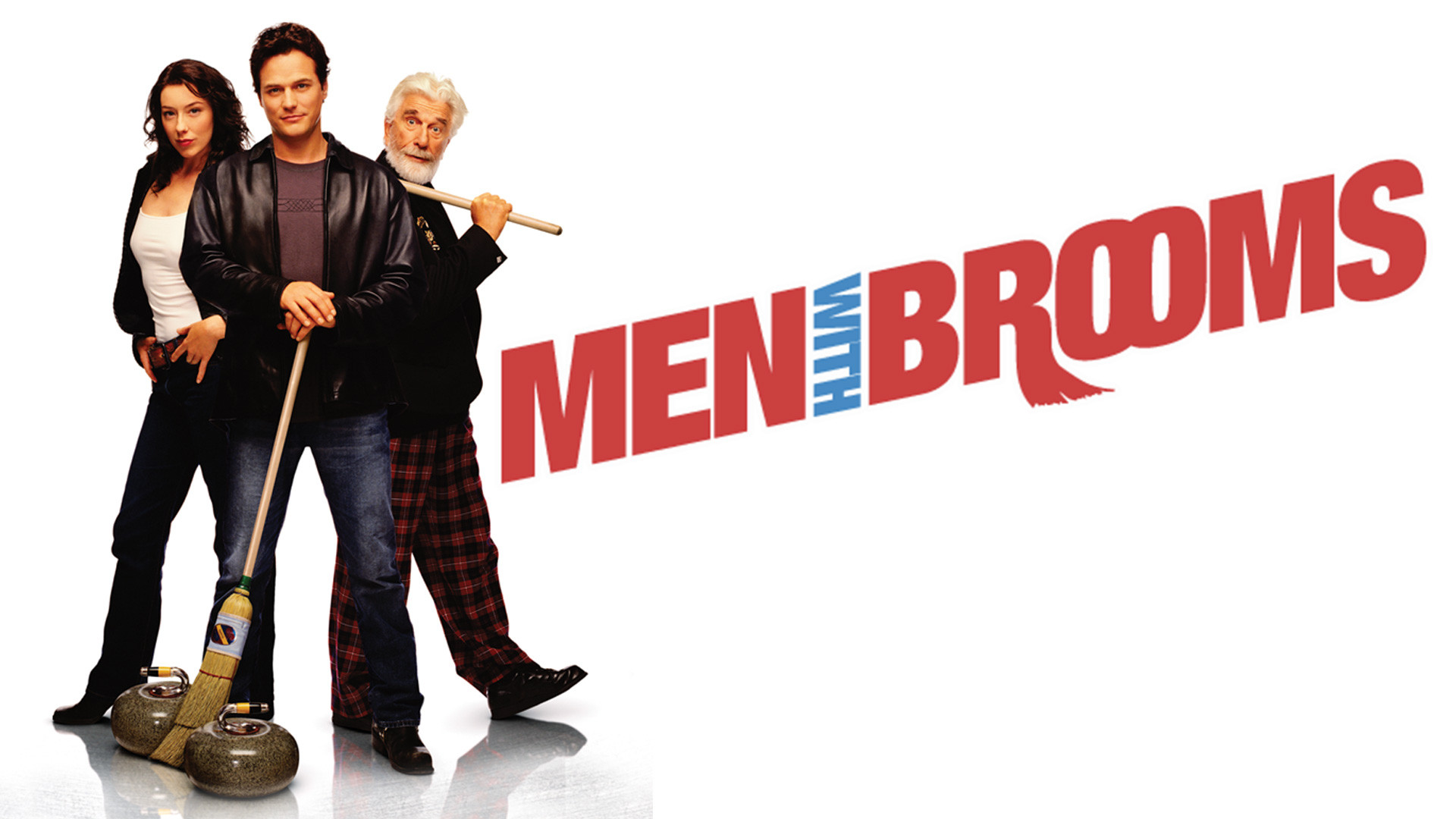 Men with Brooms scene photo