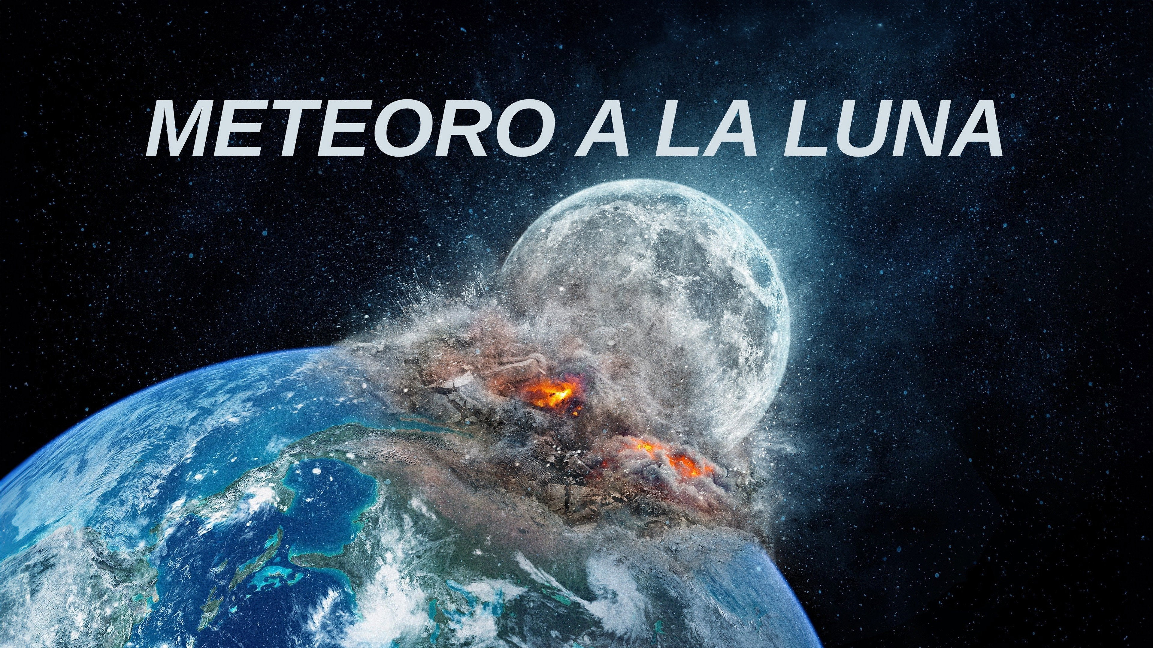 Meteor Moon scene photo