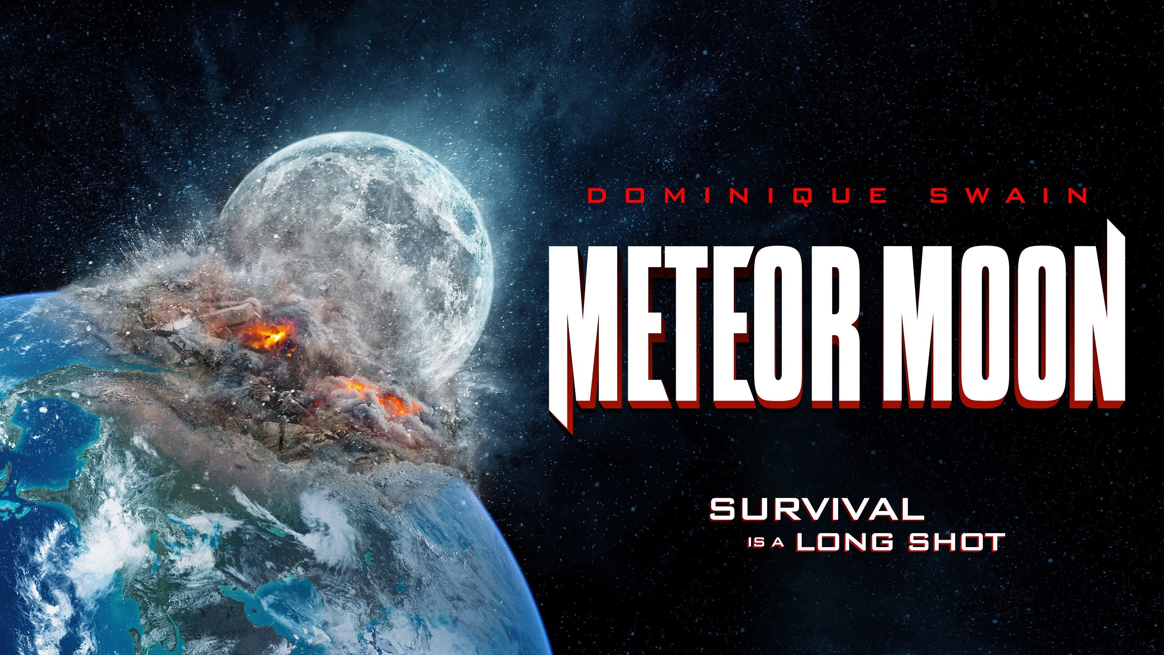 Meteor Moon scene photo