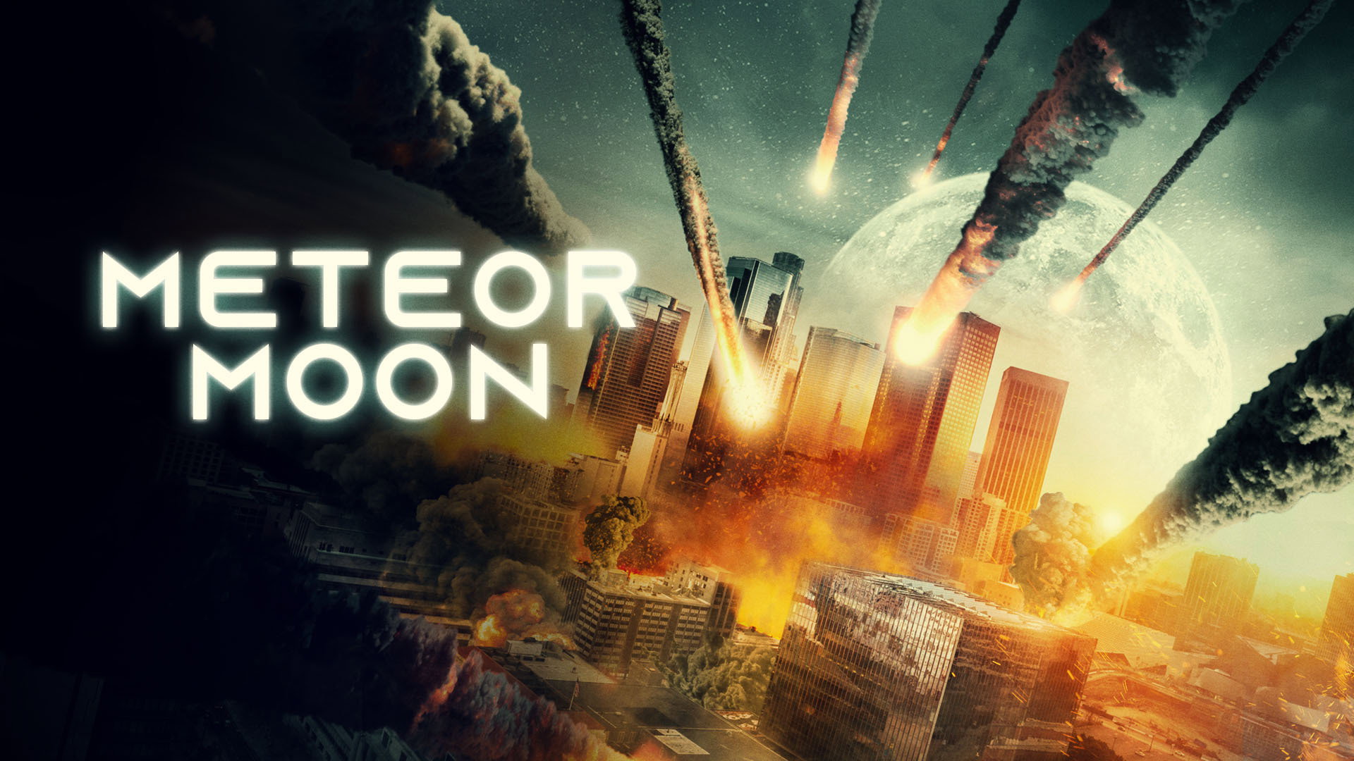 Meteor Moon scene photo