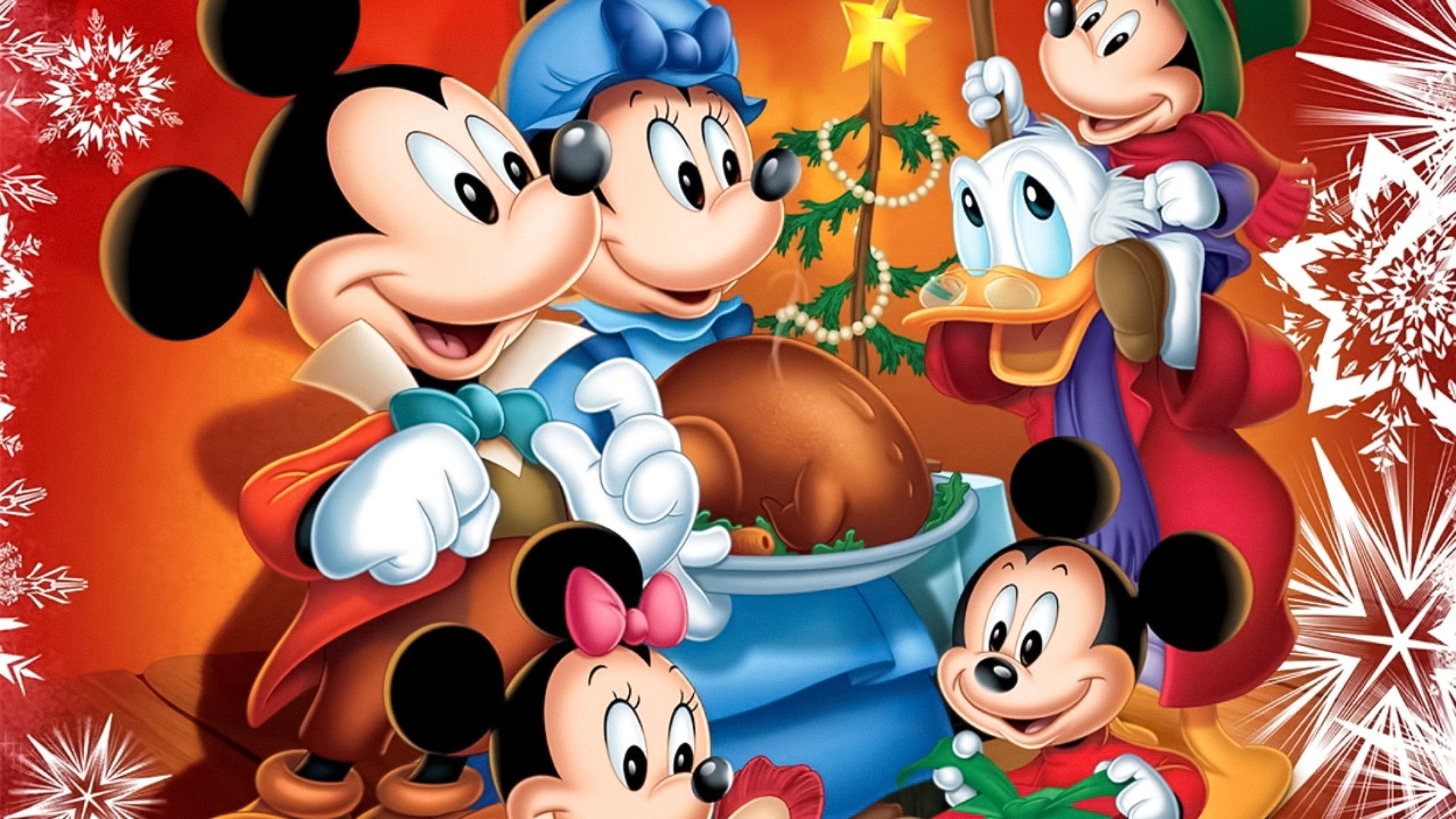 Mickey's Christmas Carol scene photo
