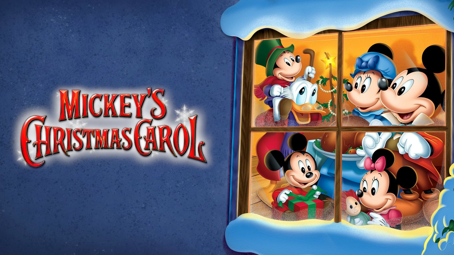 Mickey's Christmas Carol scene photo