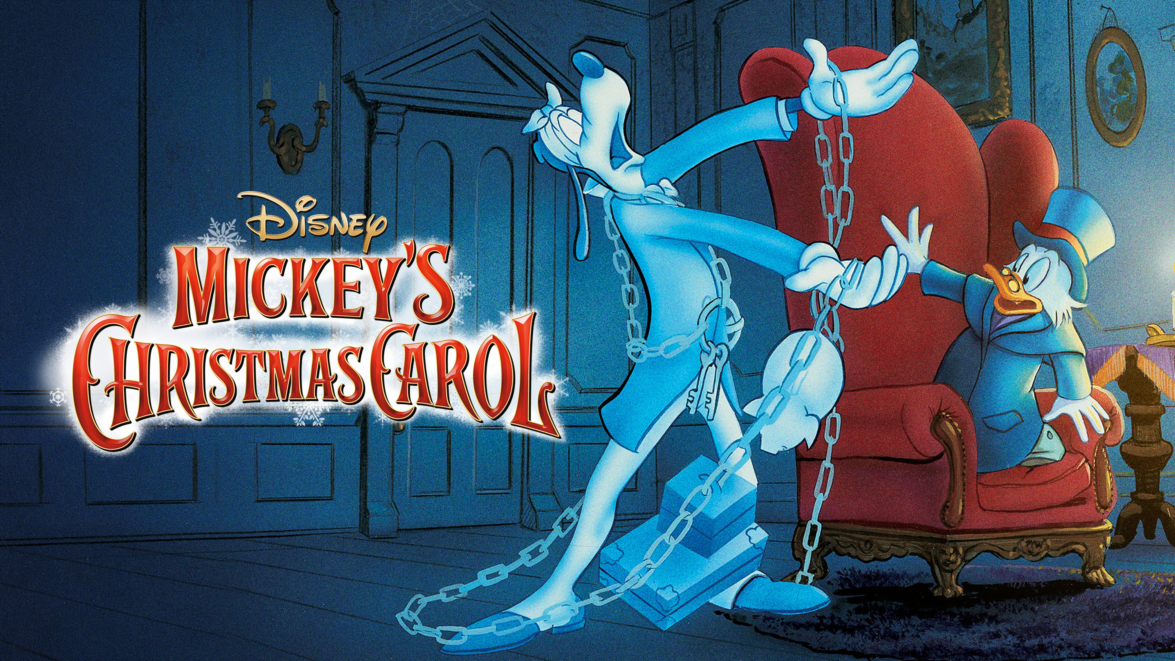 Mickey's Christmas Carol scene photo