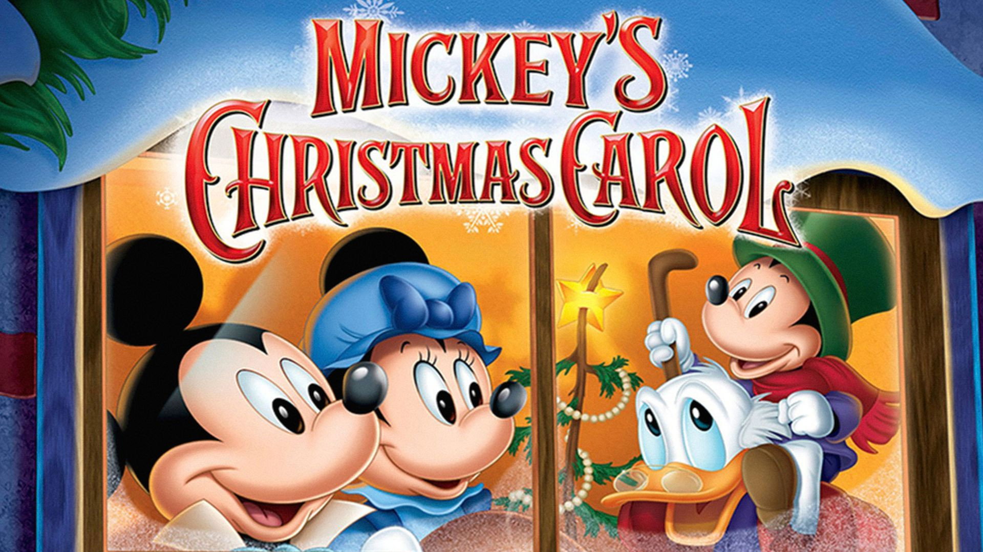 Mickey's Christmas Carol scene photo