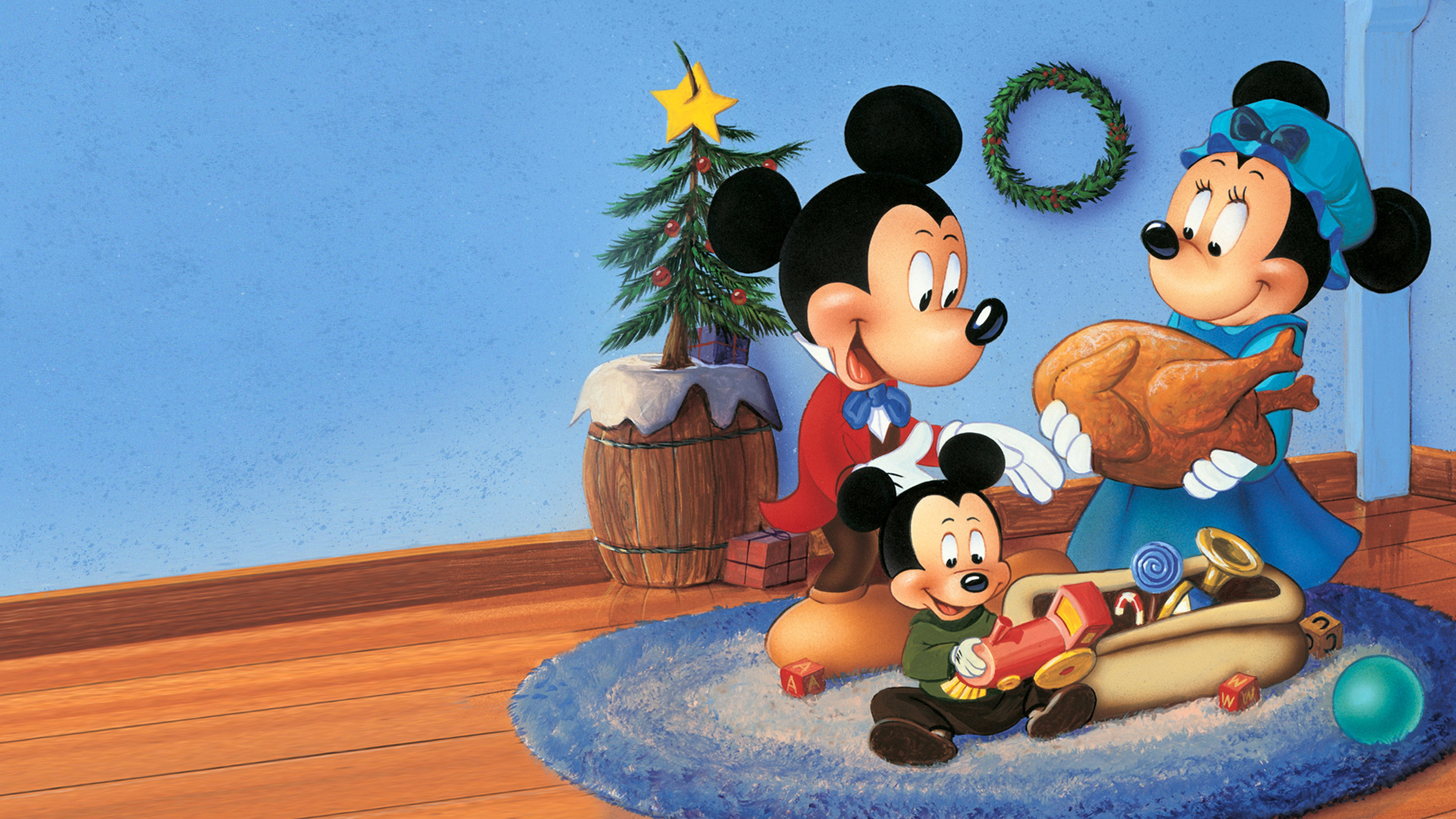 Mickey's Christmas Carol scene photo