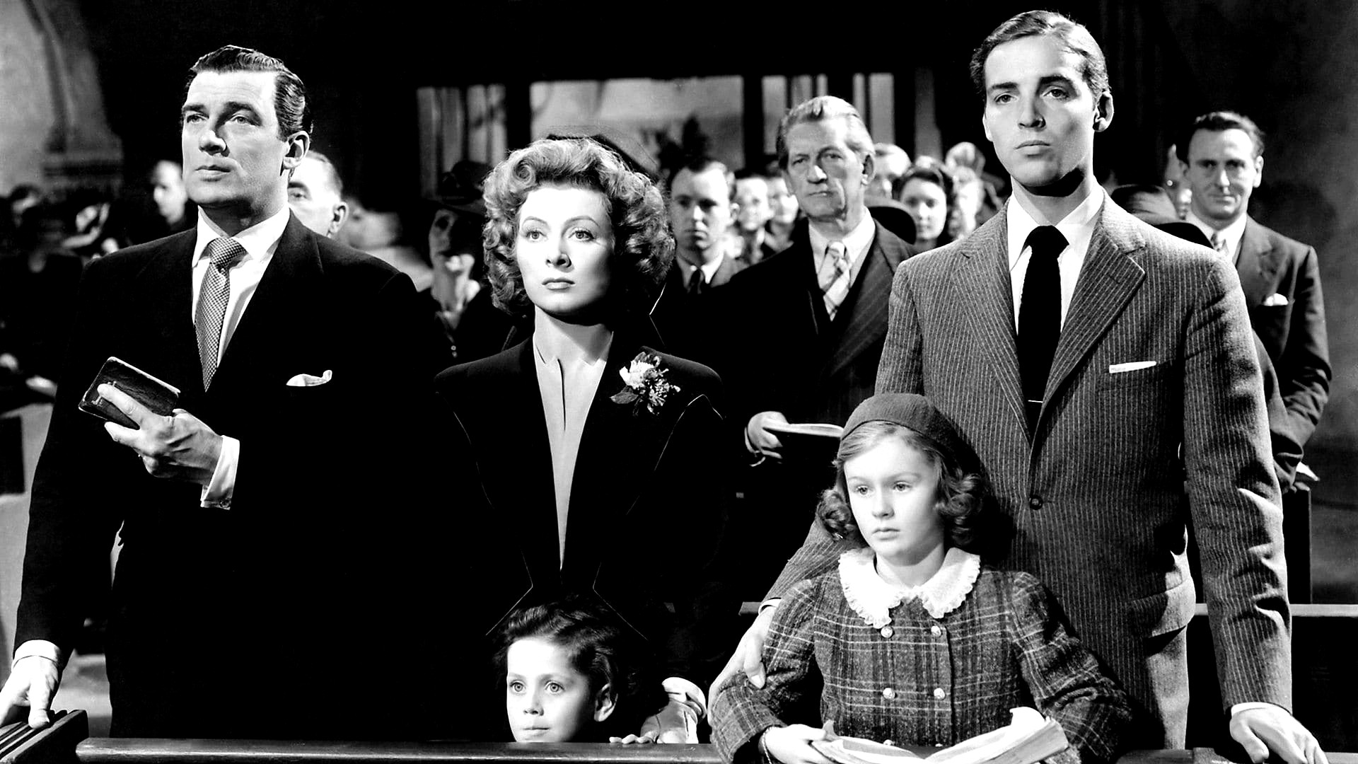 Mrs. Miniver scene photo