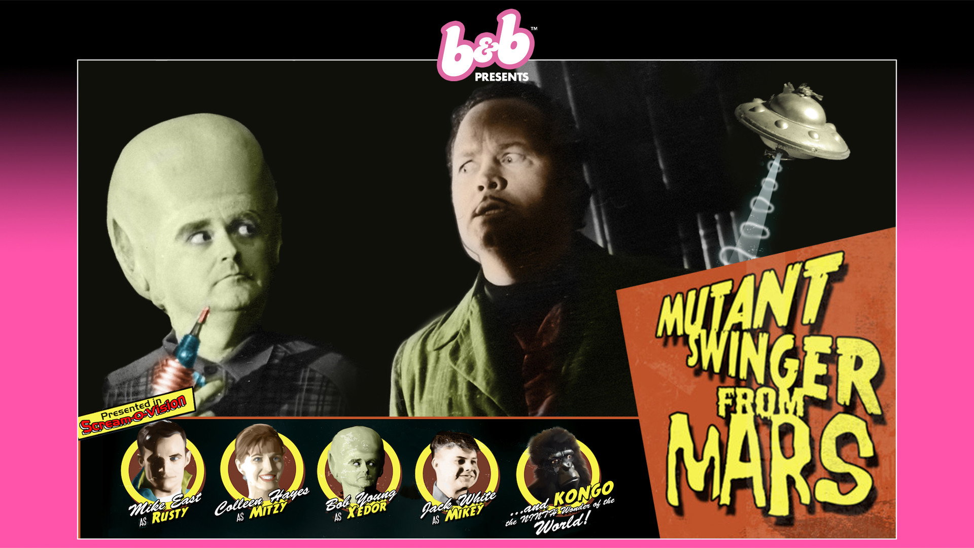 Mutant Swinger from Mars scene photo