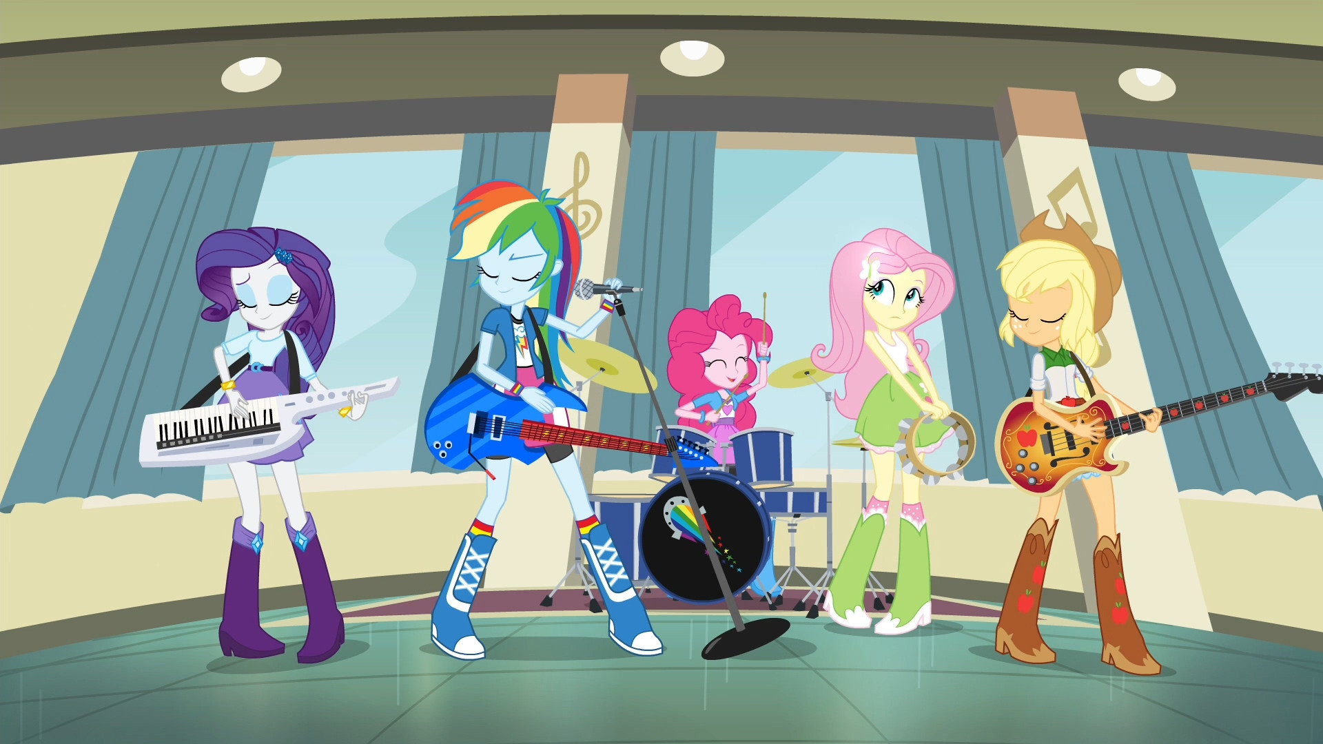 My Little Pony: Equestria Girls - Rainbow Rocks scene photo